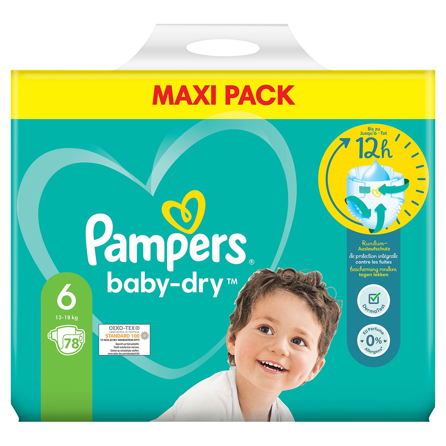 PAMPERS® baby-dry™, Maxi-Pack