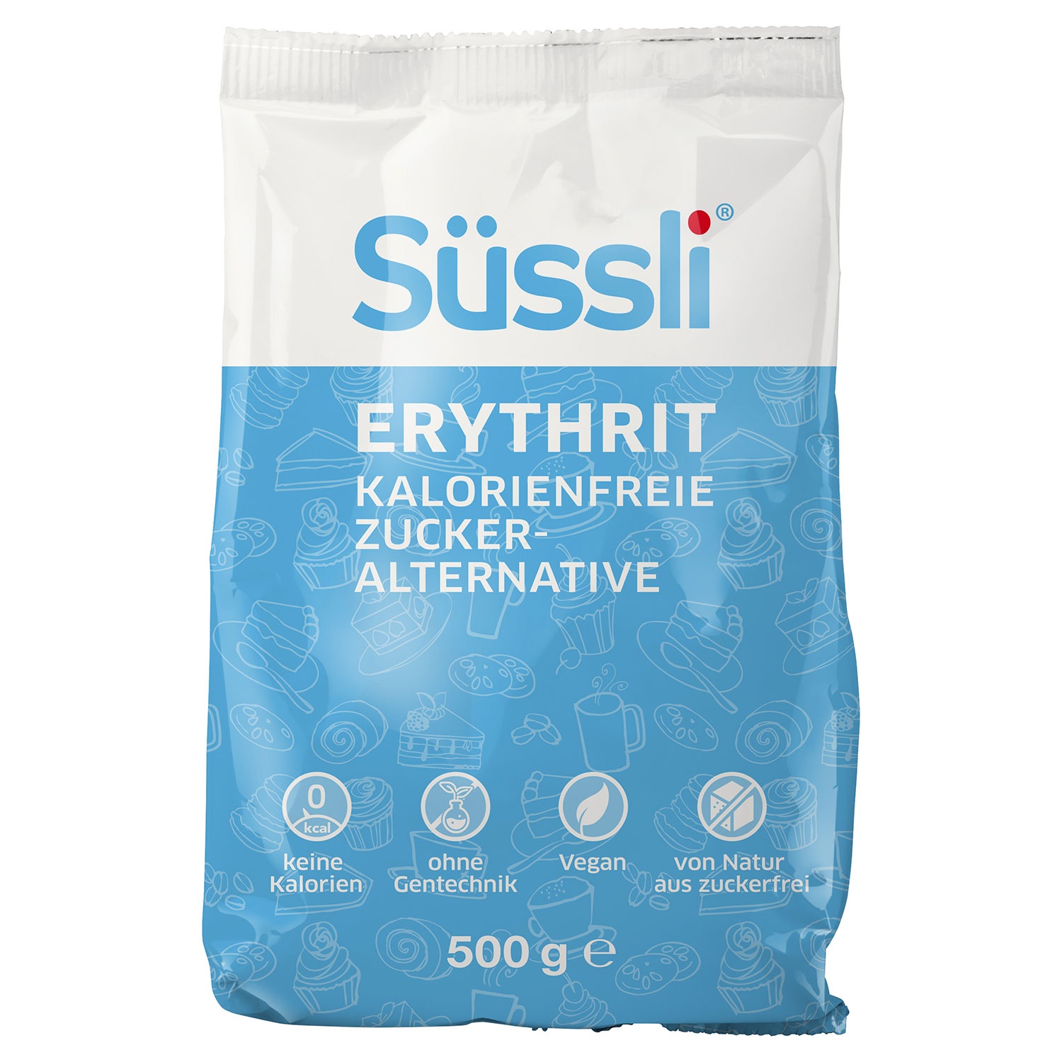SÜSSLI Erythrit 0,5 kg