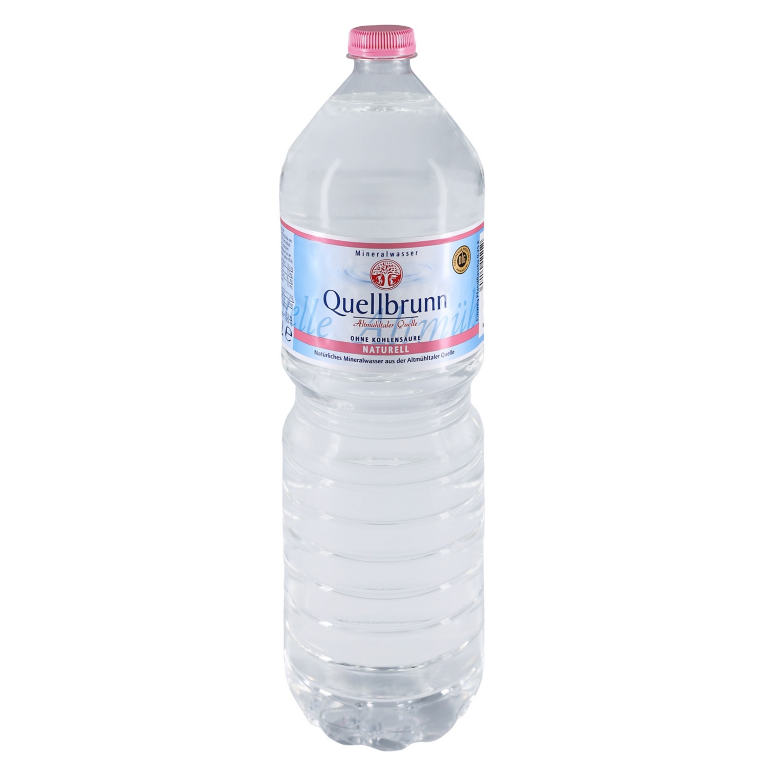 Quellbrunn Natürliches Mineralwasser Naturell 1,5 l