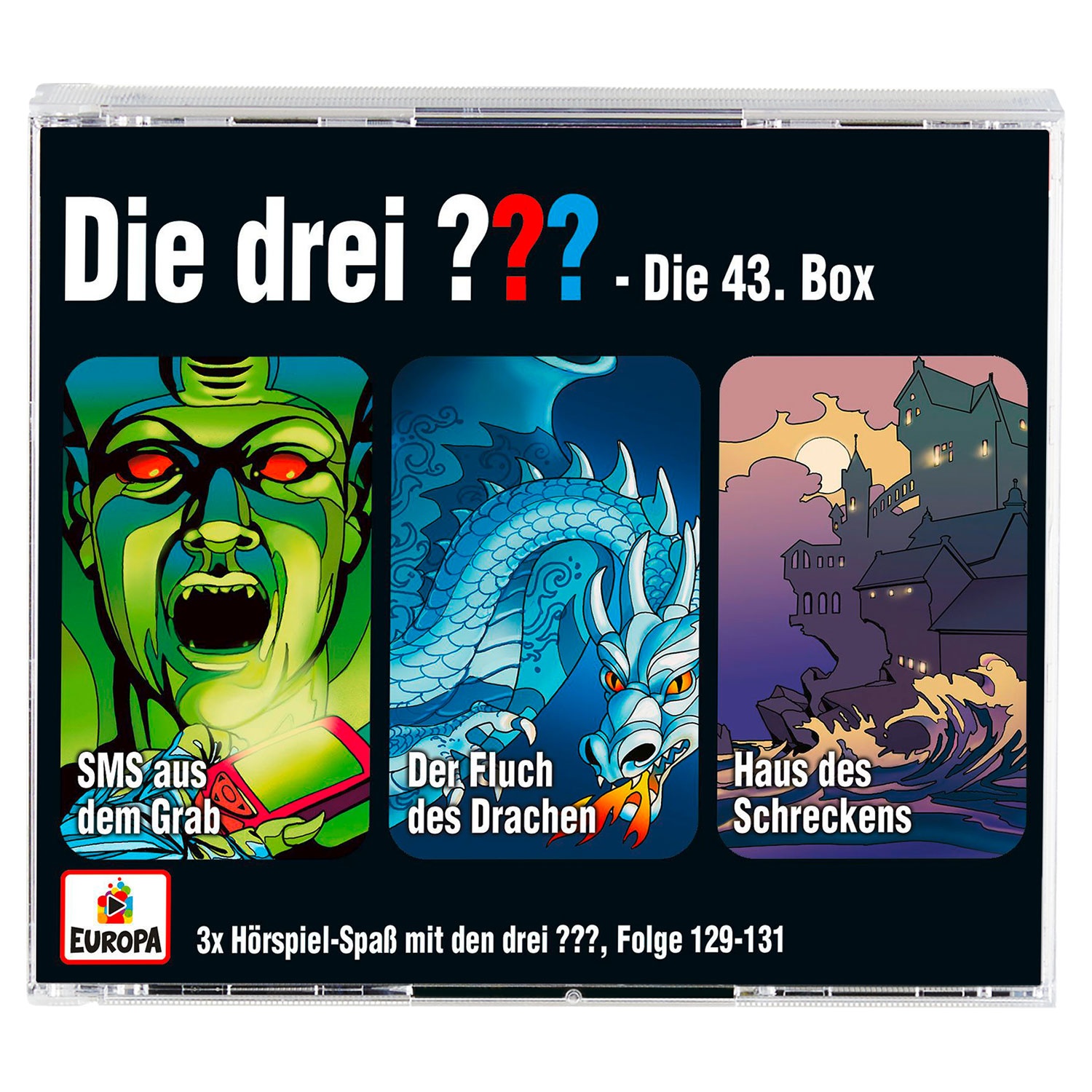 3er-CD-Box „Die drei ???“, „Die drei ??? Kids“ oder „Die drei !!!“