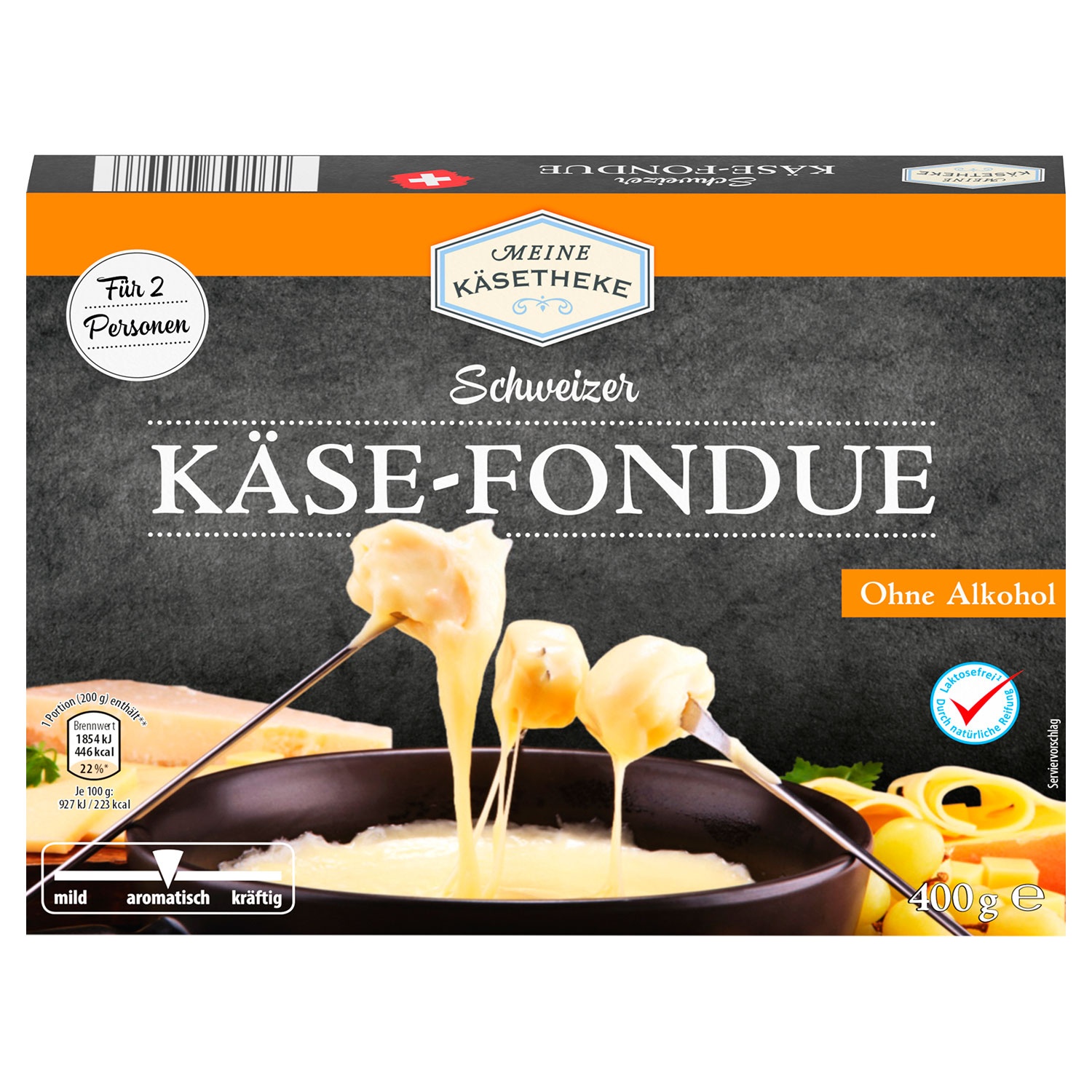 MEINE KÄSETHEKE Schweizer Käse-Fondue 400 g