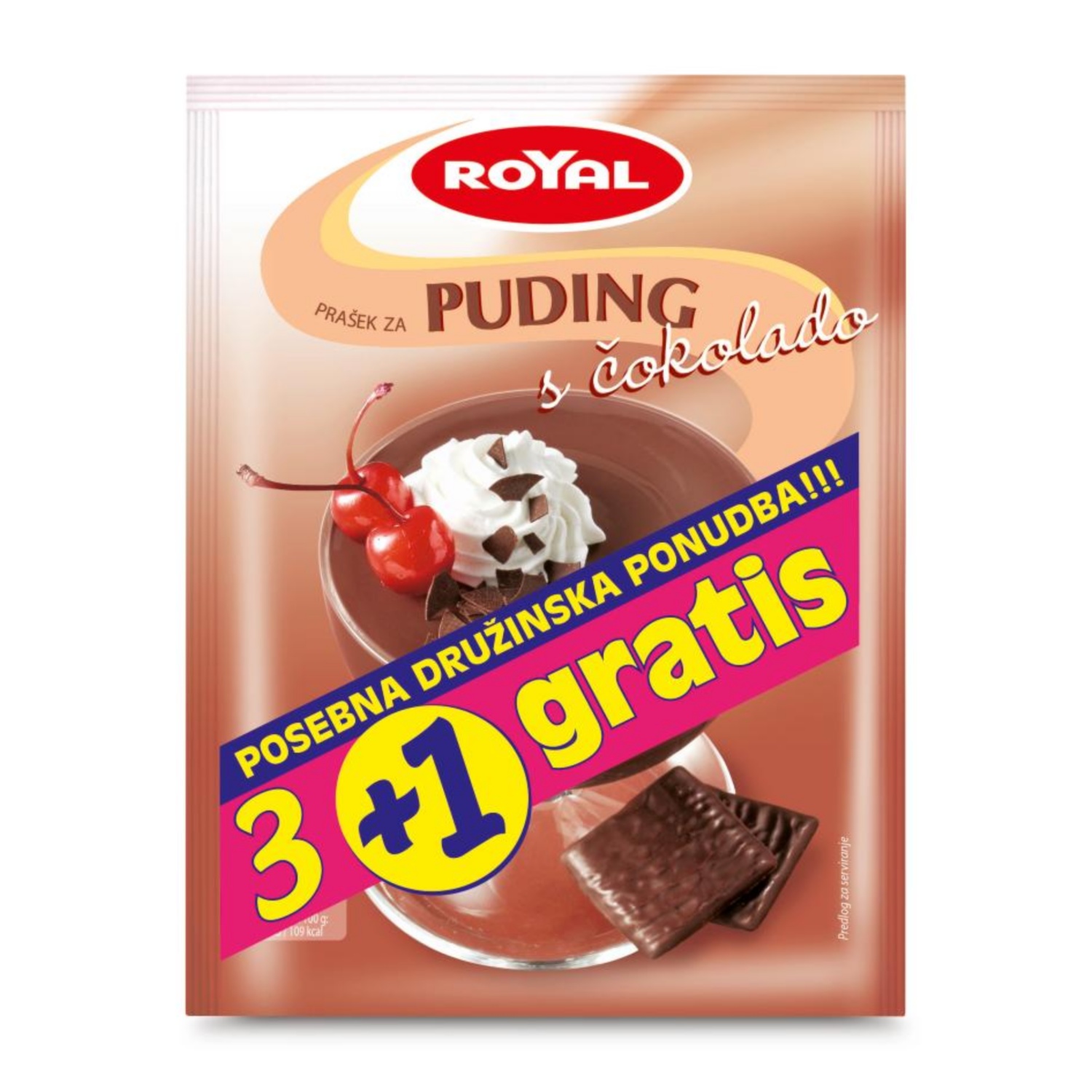 ROYAL Puding, čokolada