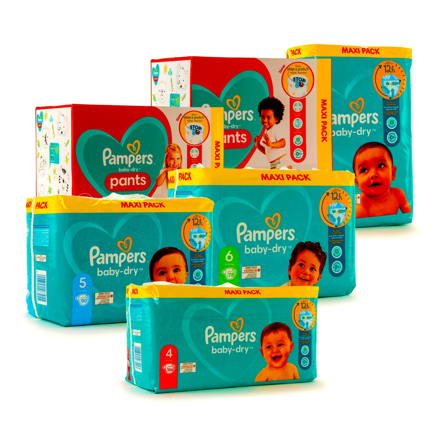 PAMPERS Baby Dry Maxi Pack