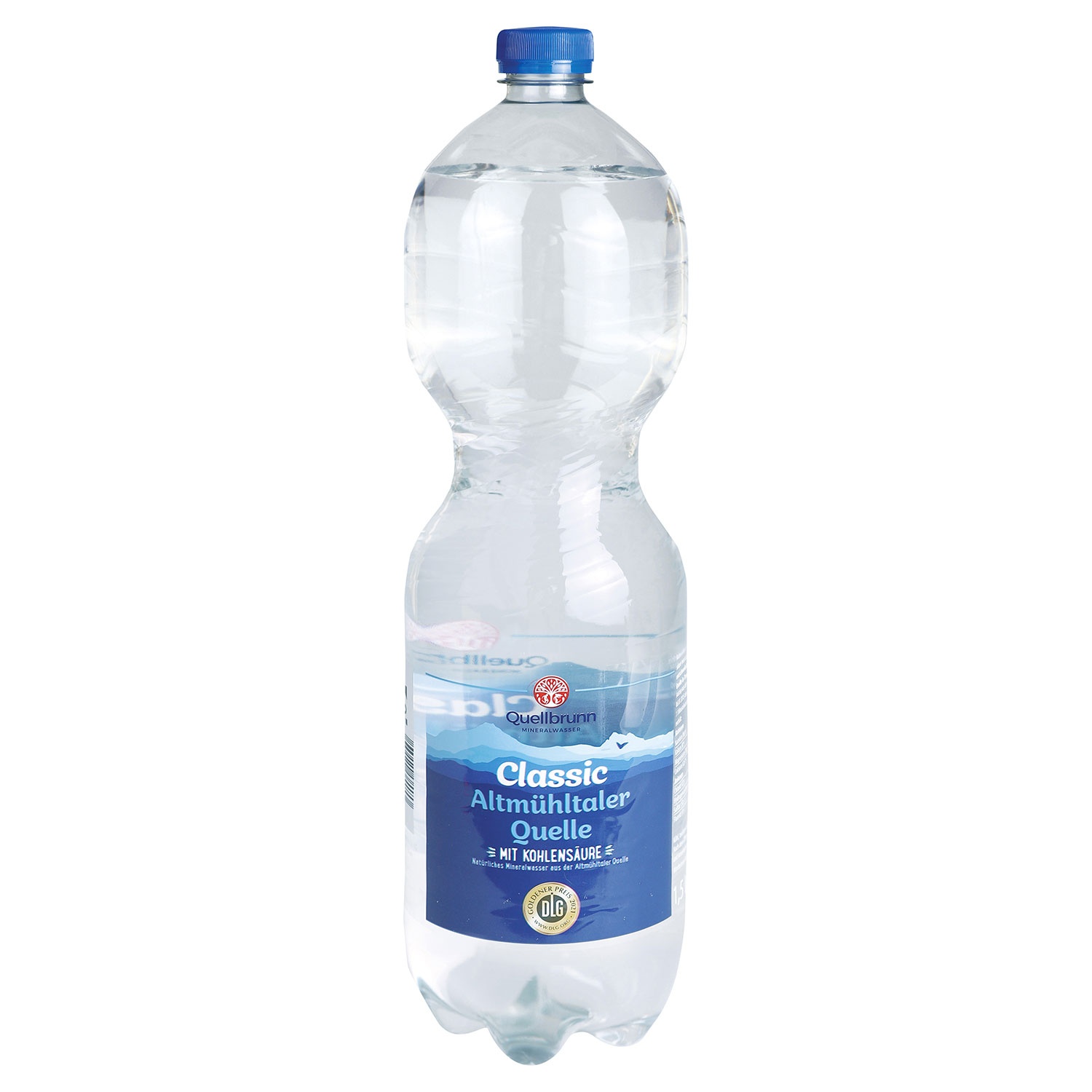 QUELLBRUNN Natürliches Mineralwasser Classic 1,5 l