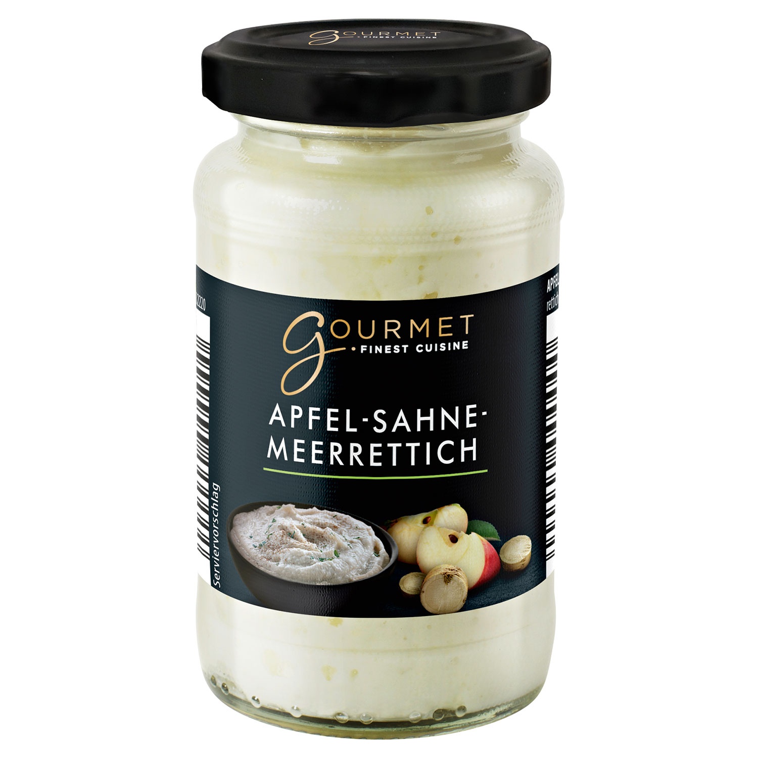 GOURMET FINEST CUISINE Sahne-Meerrettich 150 ml, Apfel