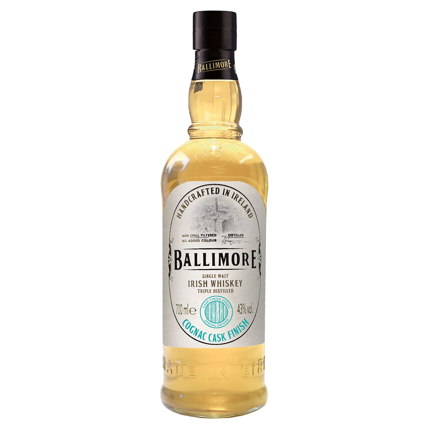 BALLIMORE Single Malt Irish Whiskey mit Cognac Finish 0,7 l