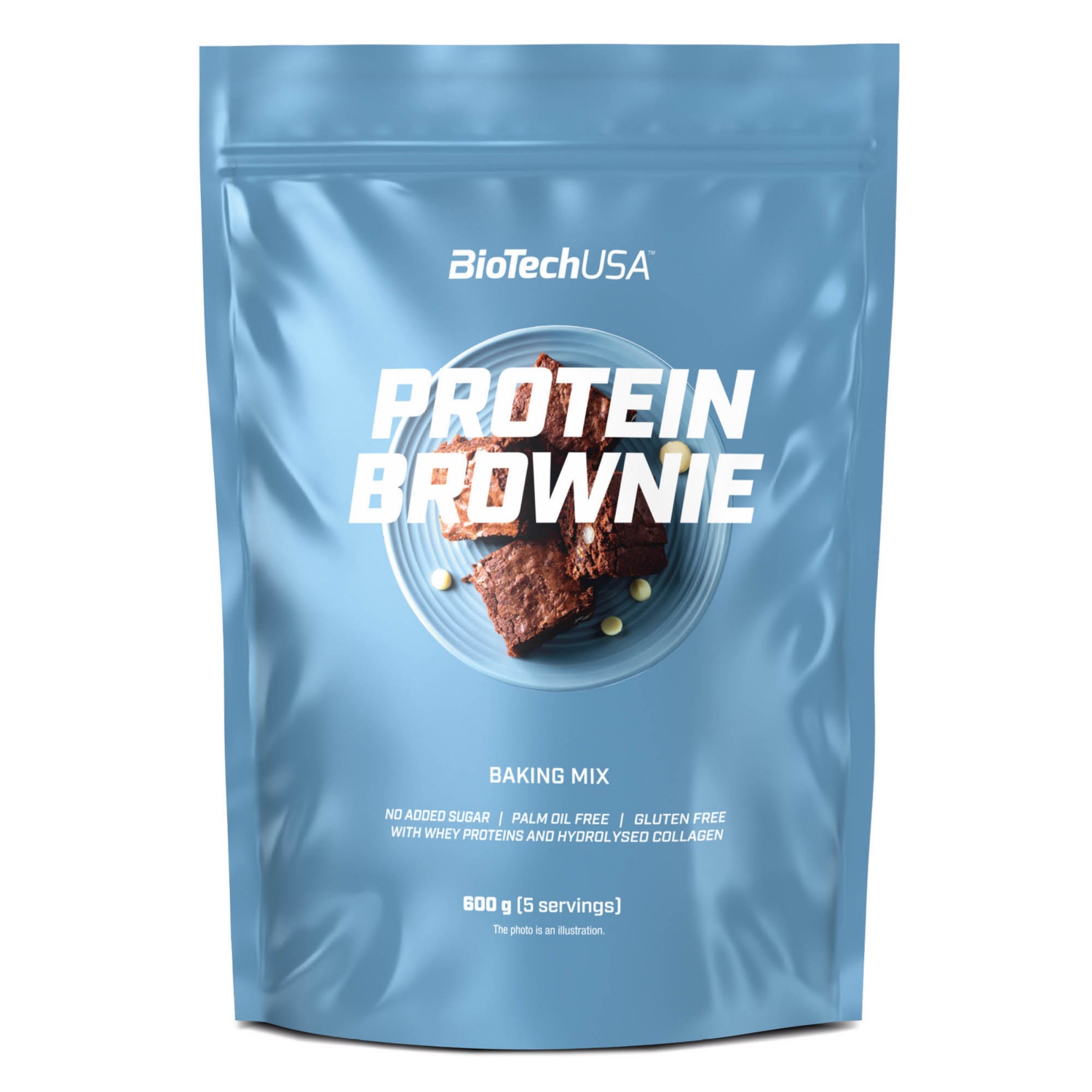BIOTECHUSA Protein Brownie 600 g, Normál
