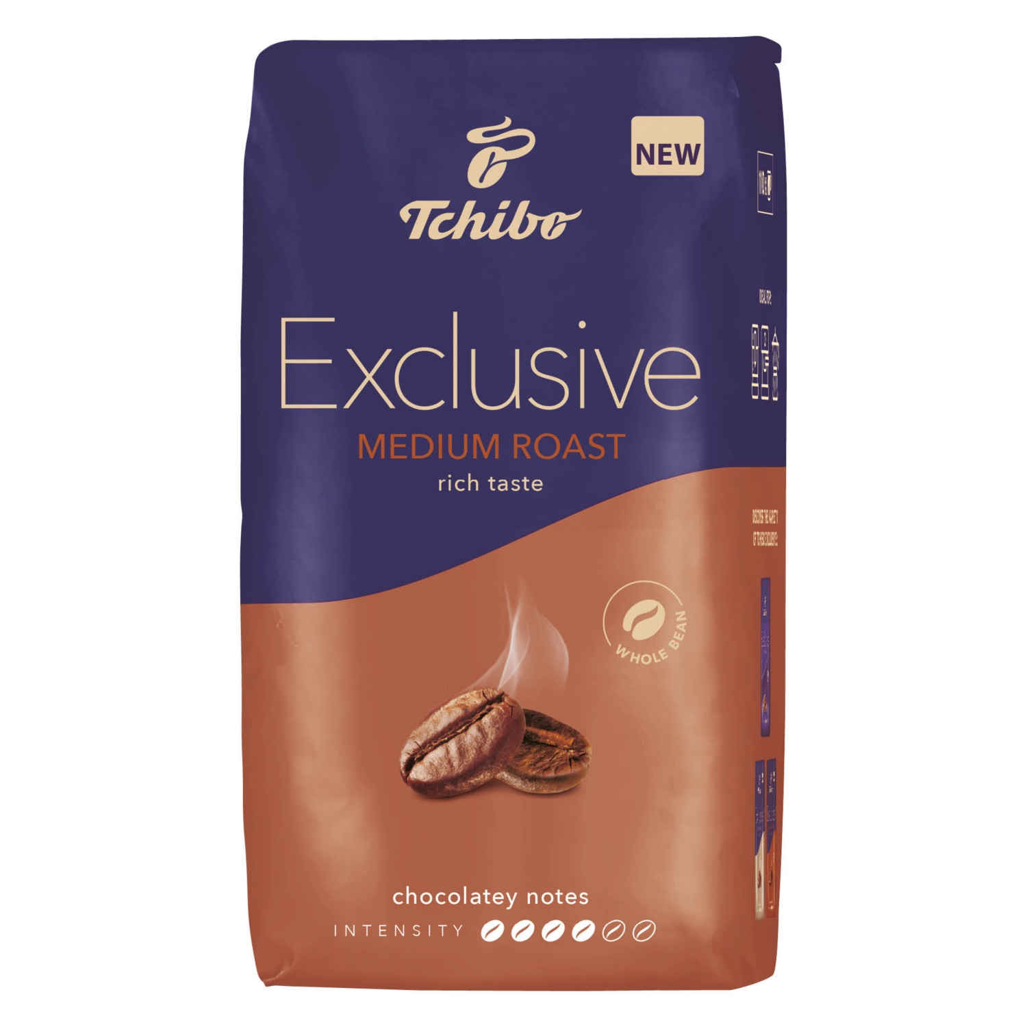 TCHIBO Exclusive szemes kávé, 1 kg, Medium Roast