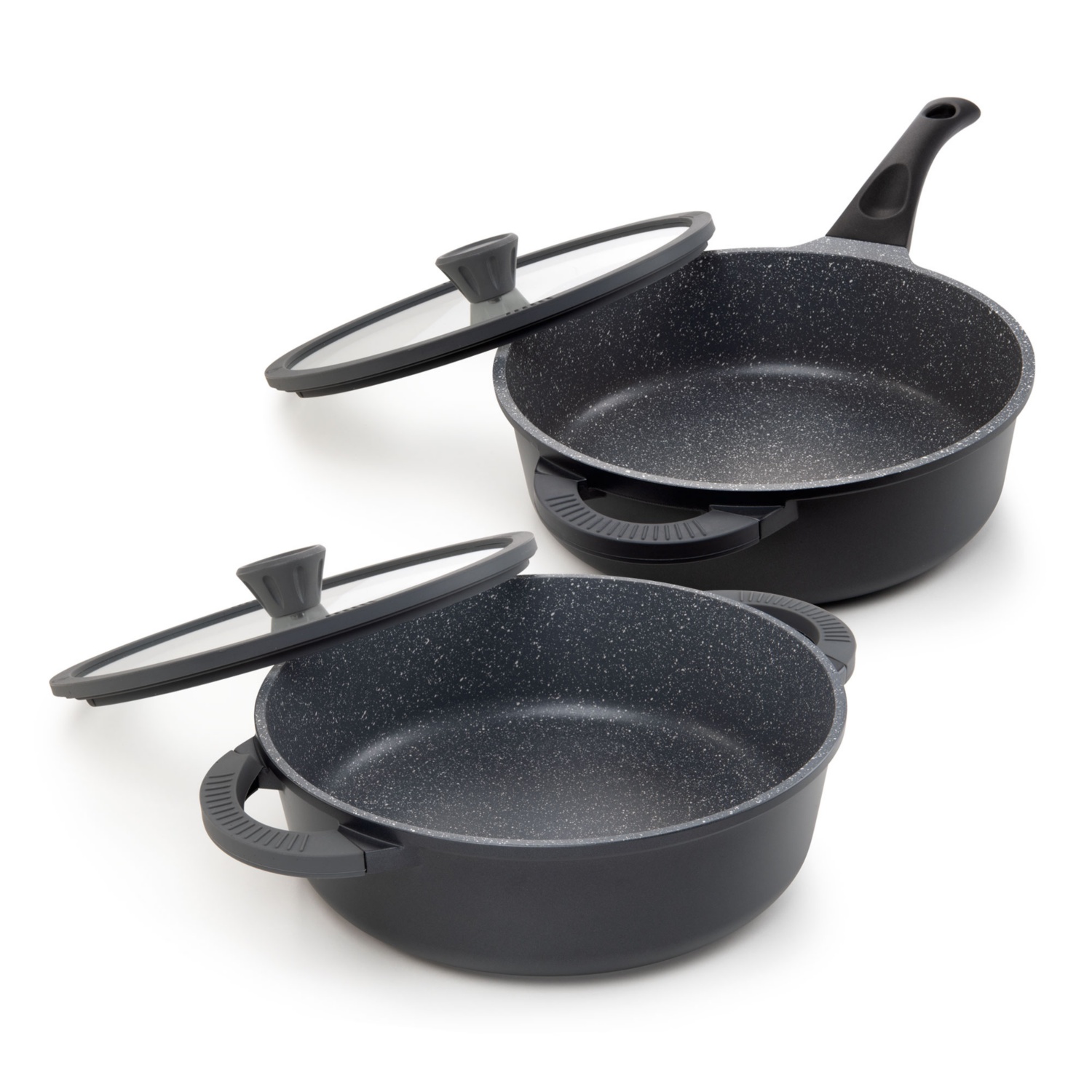 CROFTON Alugusspfanne mit Deckel, Ø 28 cm