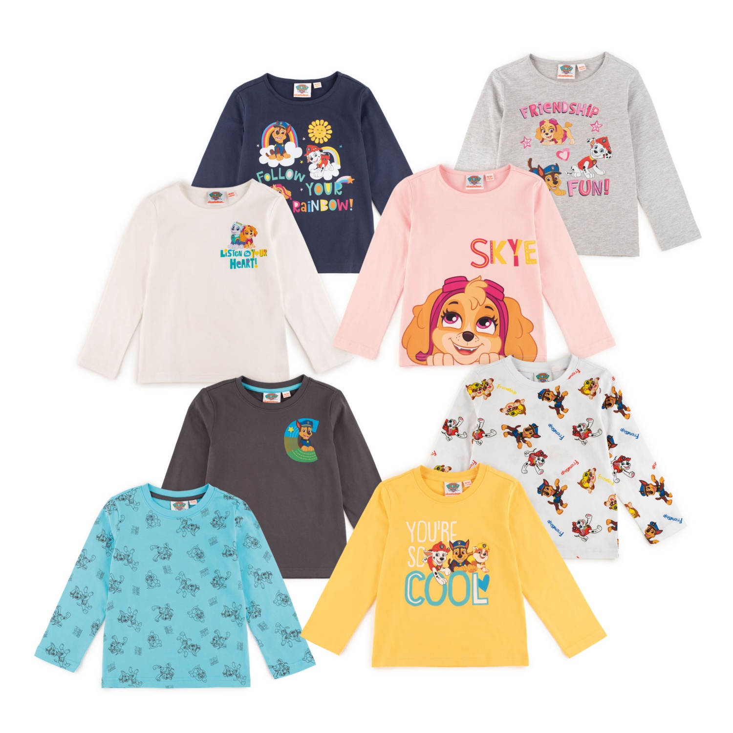 PAW | ALDI SUISSE PATROL Kleinkinder-Langarmshirt