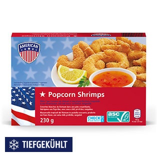 AMERICAN ASC Popcorn Shrimps