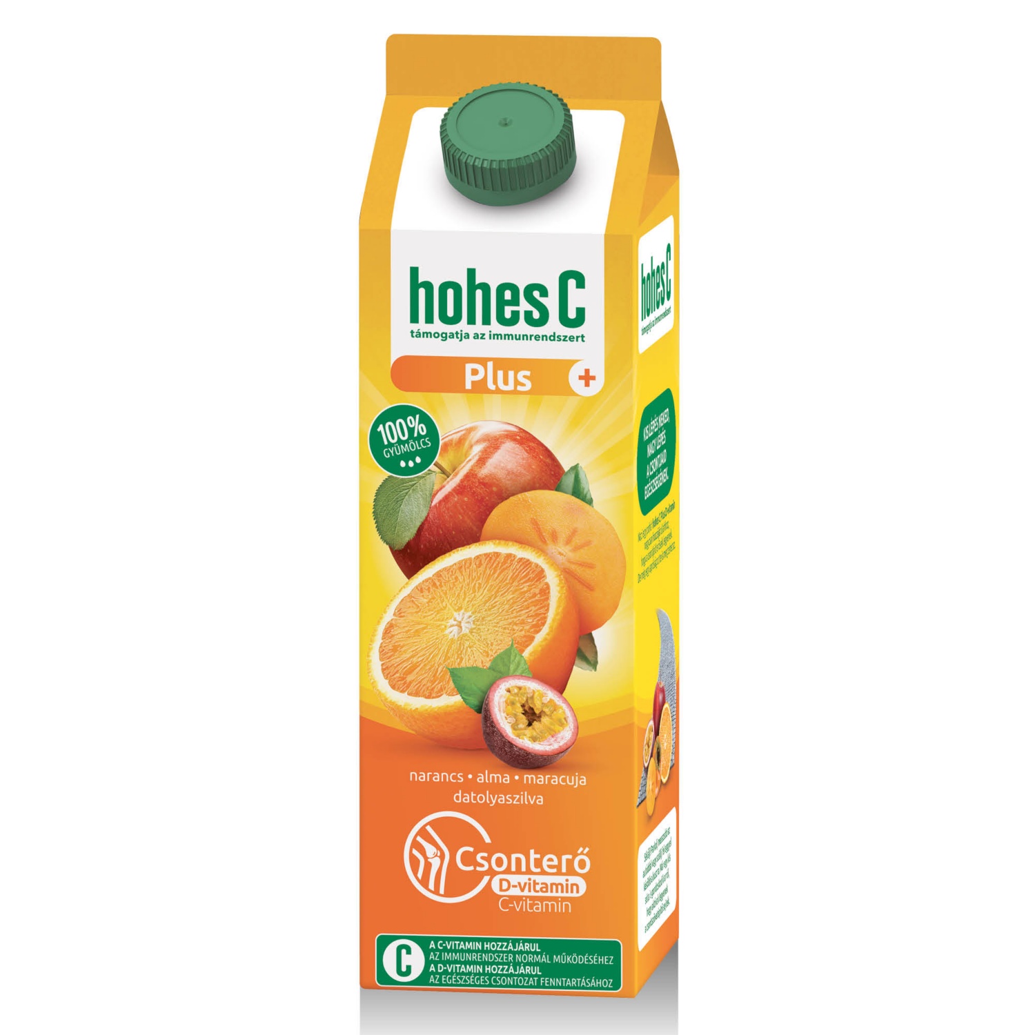 HOHES C Gyümölcslé, 1 l, D-vitamin