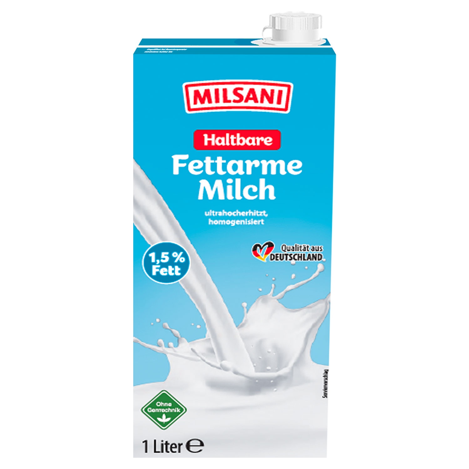 MILSANI H-Milch 1,5 % Fett 1 l