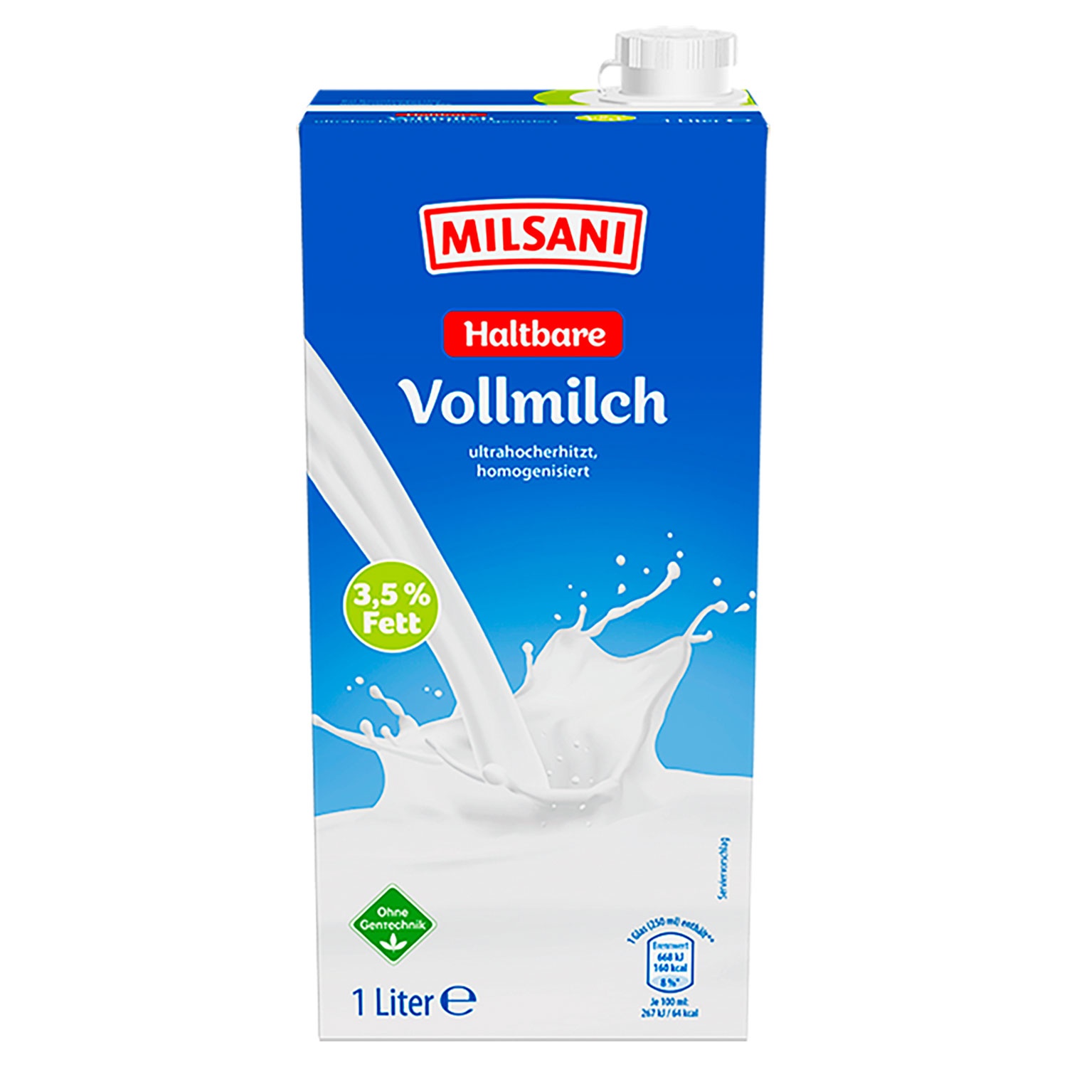 MILSANI H-Milch 3,5 % Fett 1 l