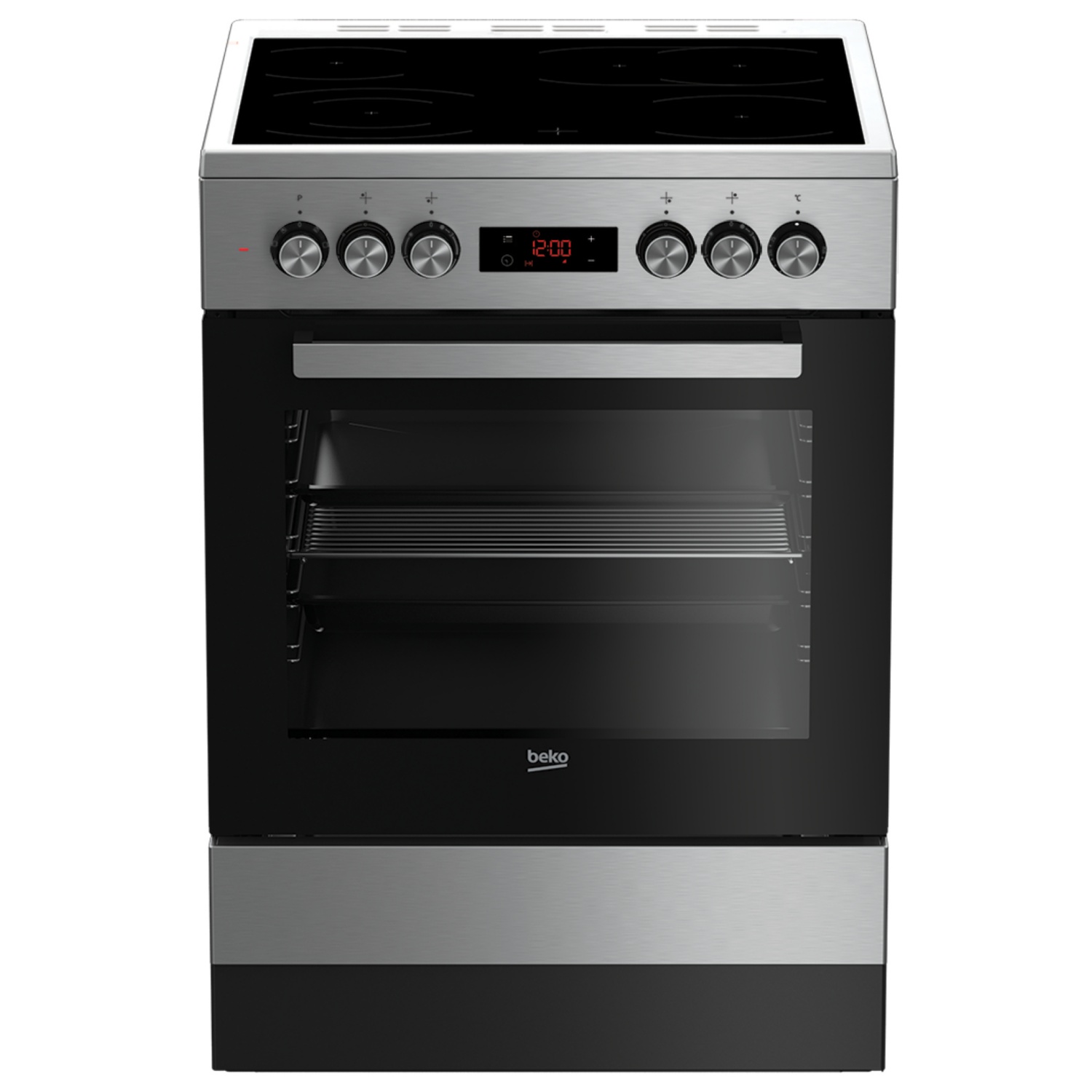 BEKO Cuisinire lectrique FSM67320GXS indpendante