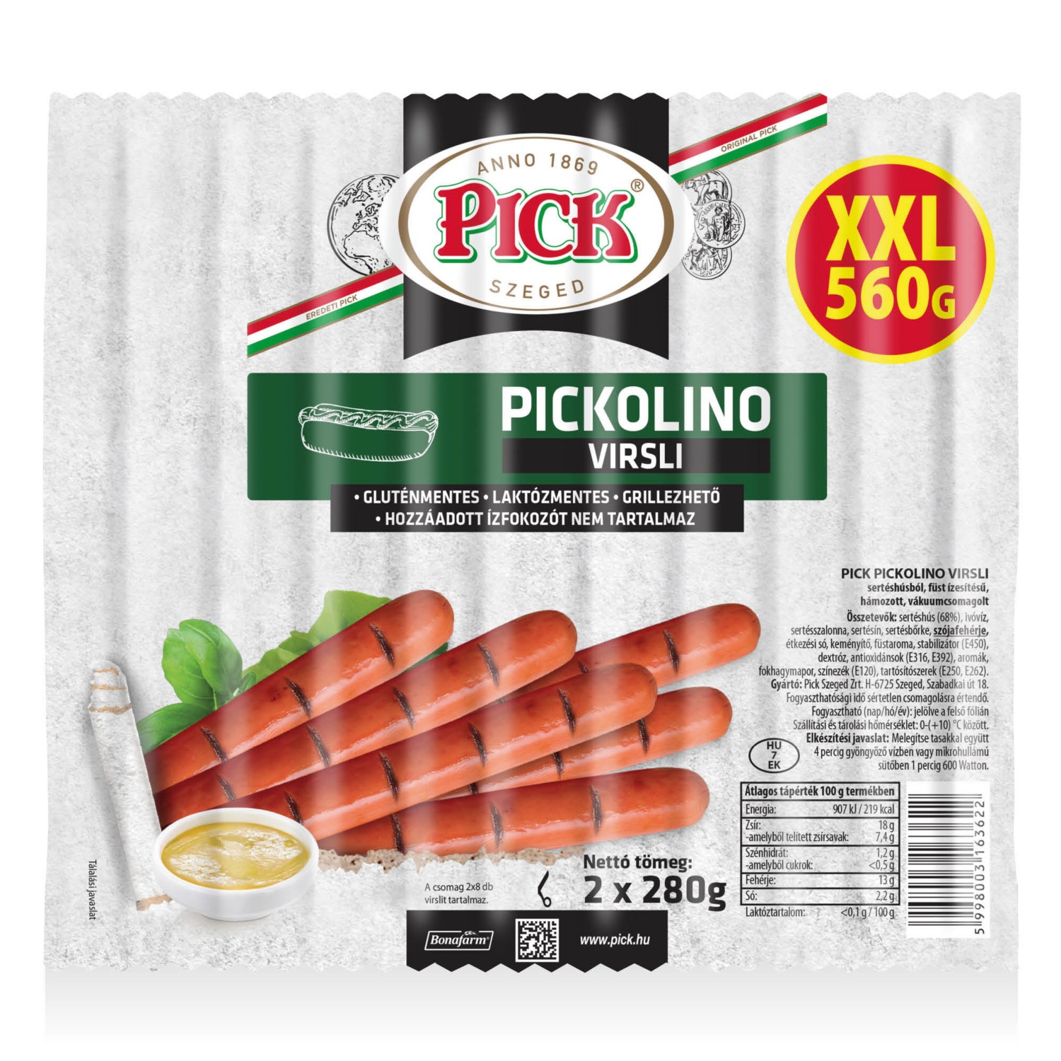 PICK Pickolino virsli 560 g