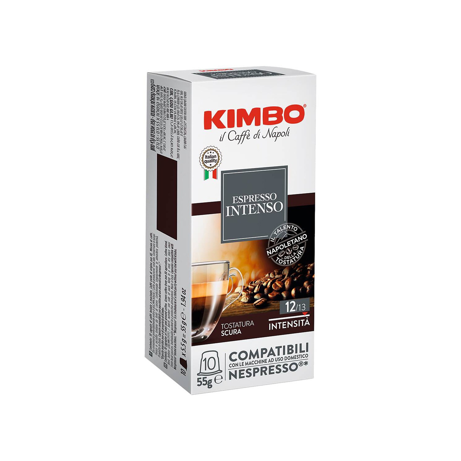 KIMBO Capsule caffè compatibili Intenso