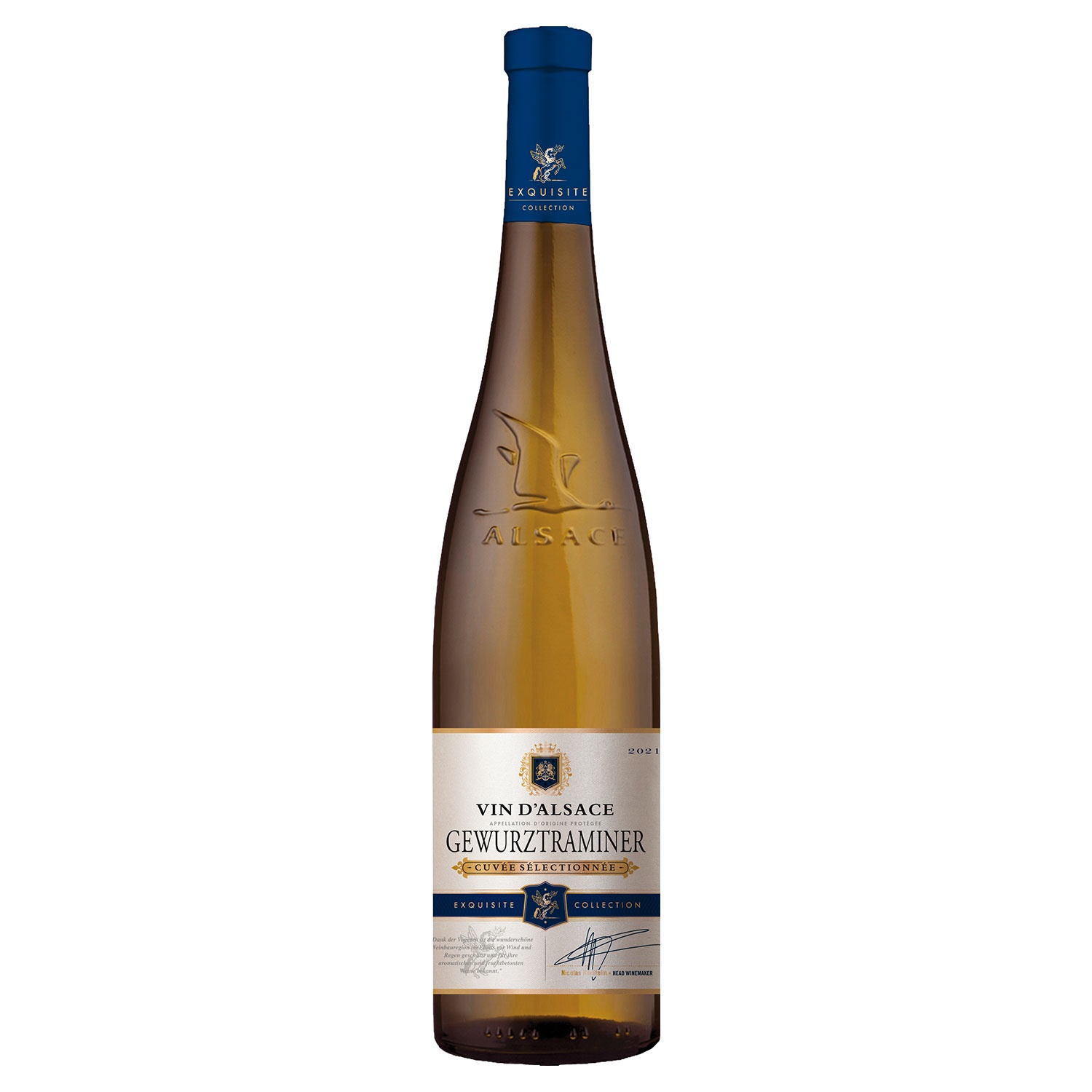 EXQUISITE COLLECTION Gewürztraminer Vin d'Alsace AOP 0,75 l