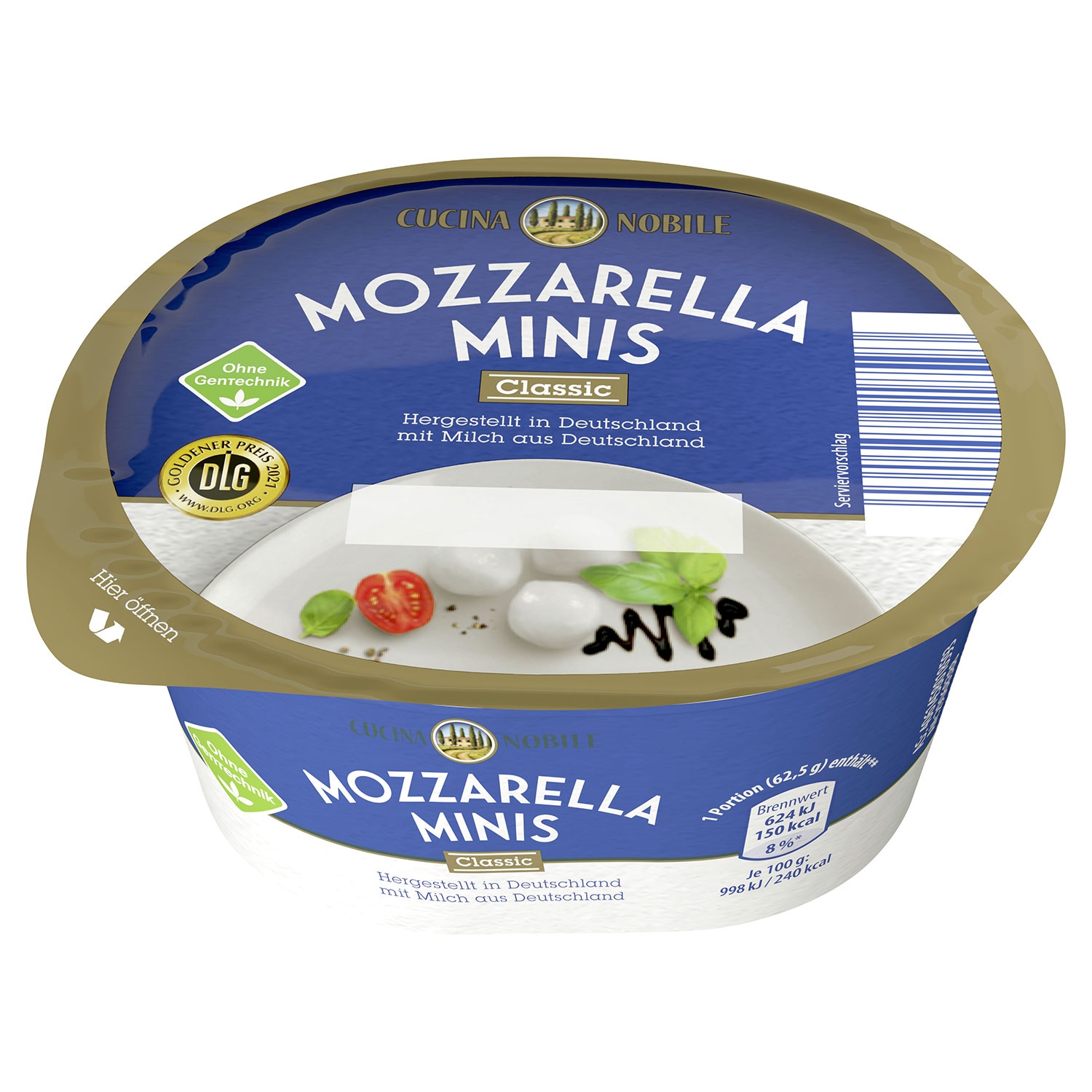 CUCINA NOBILE Mozzarella Minis 125 g
