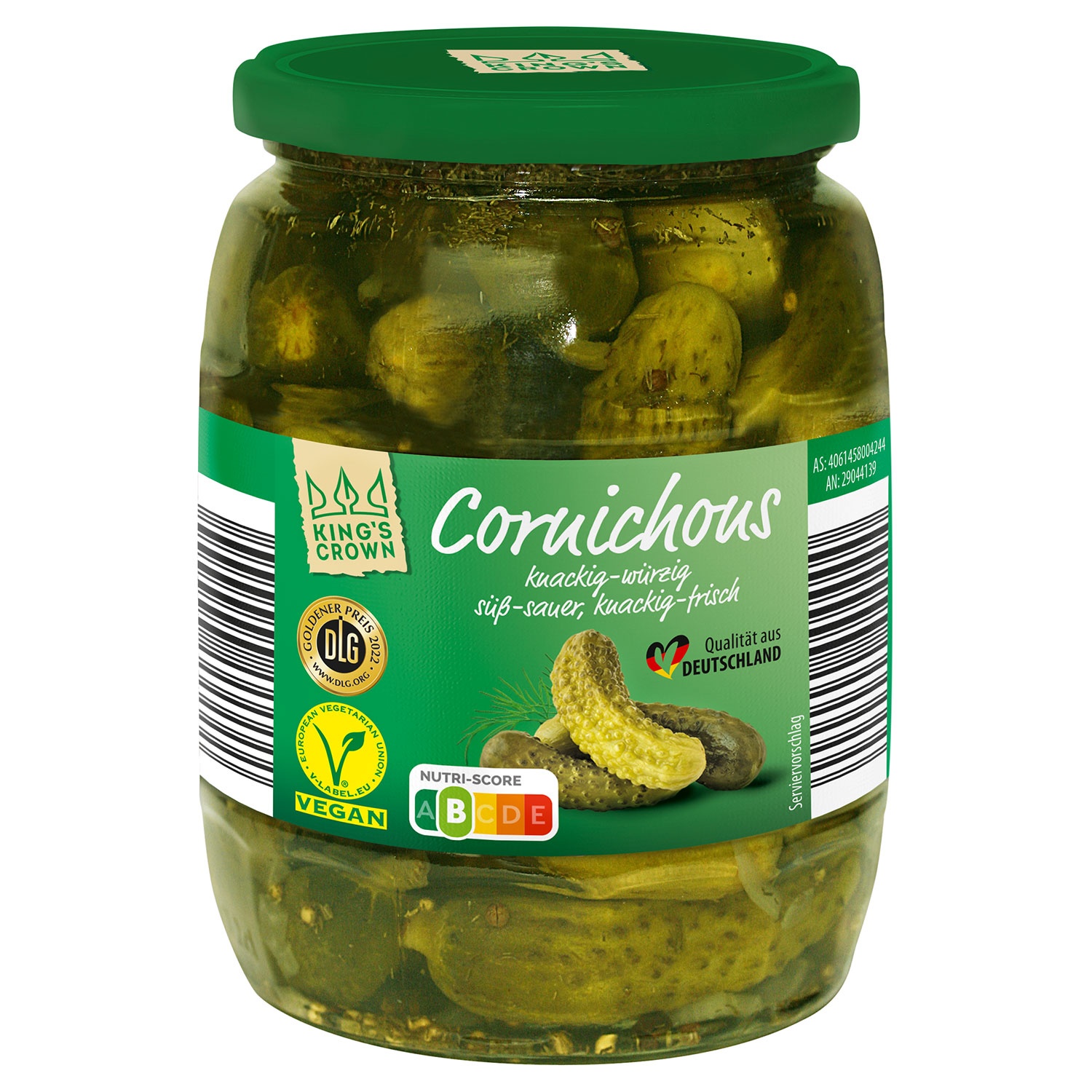 KING’S CROWN Cornichons 370 g ALDI SÜD