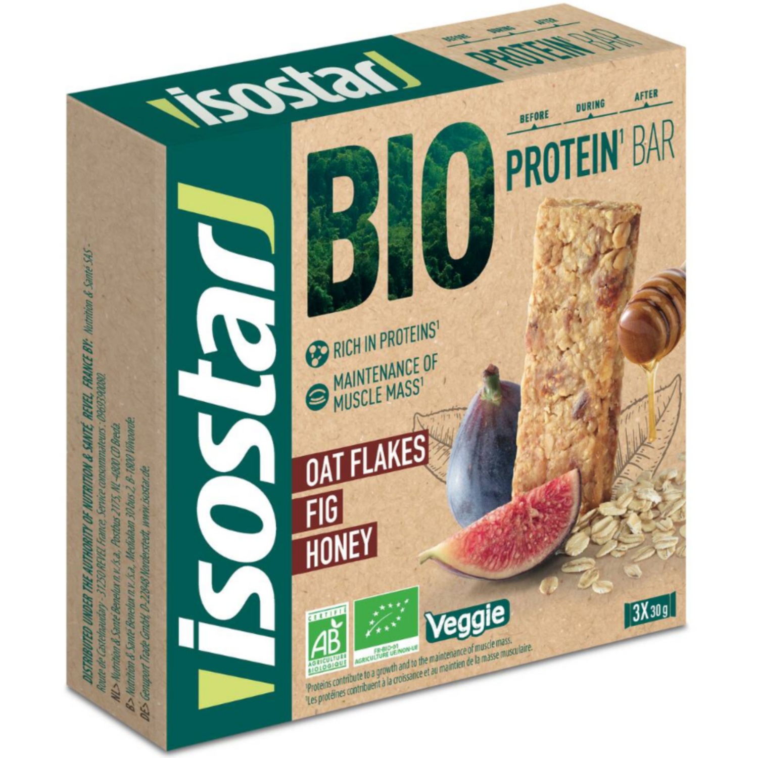 ISOSTAR Bio proteinska ploščica