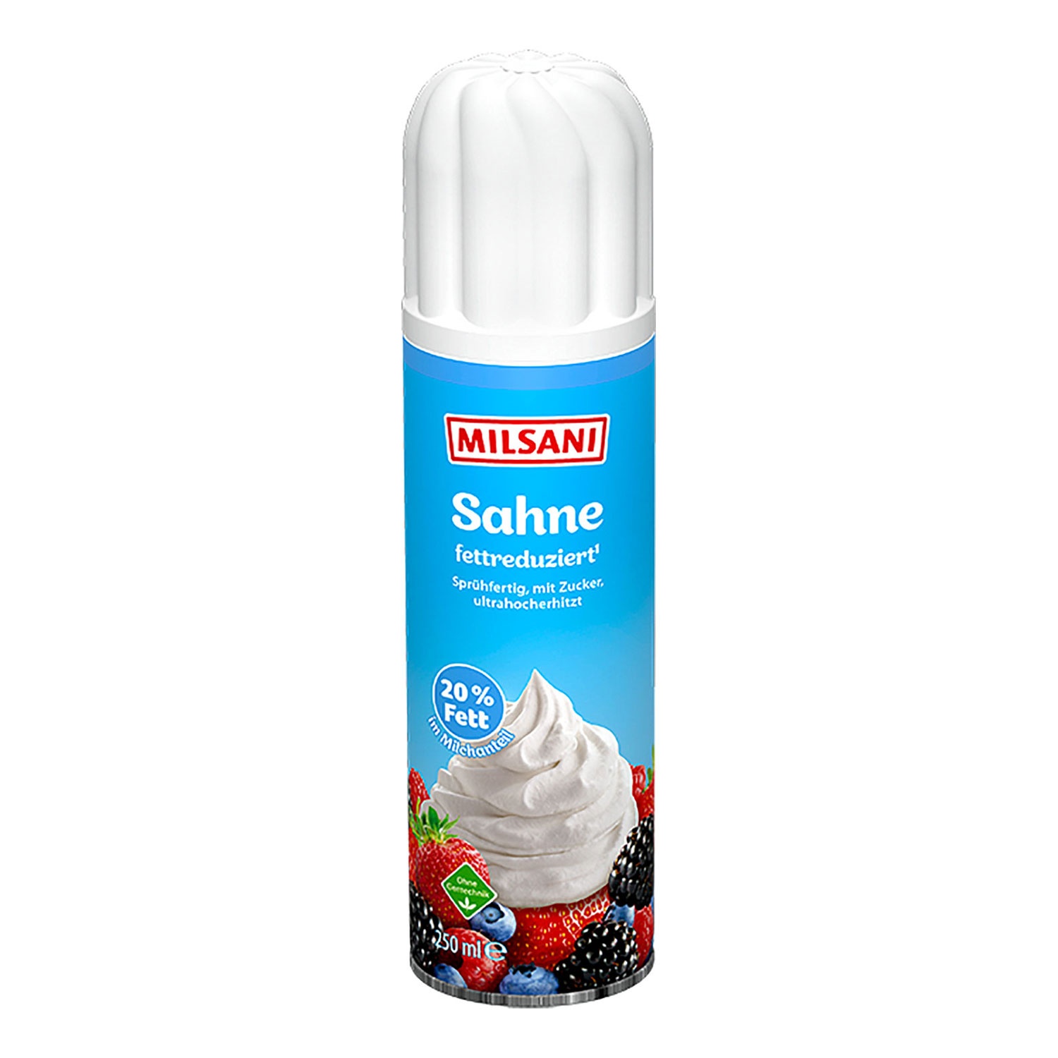 MILSANI Sprühsahne, BeLight 250 ml