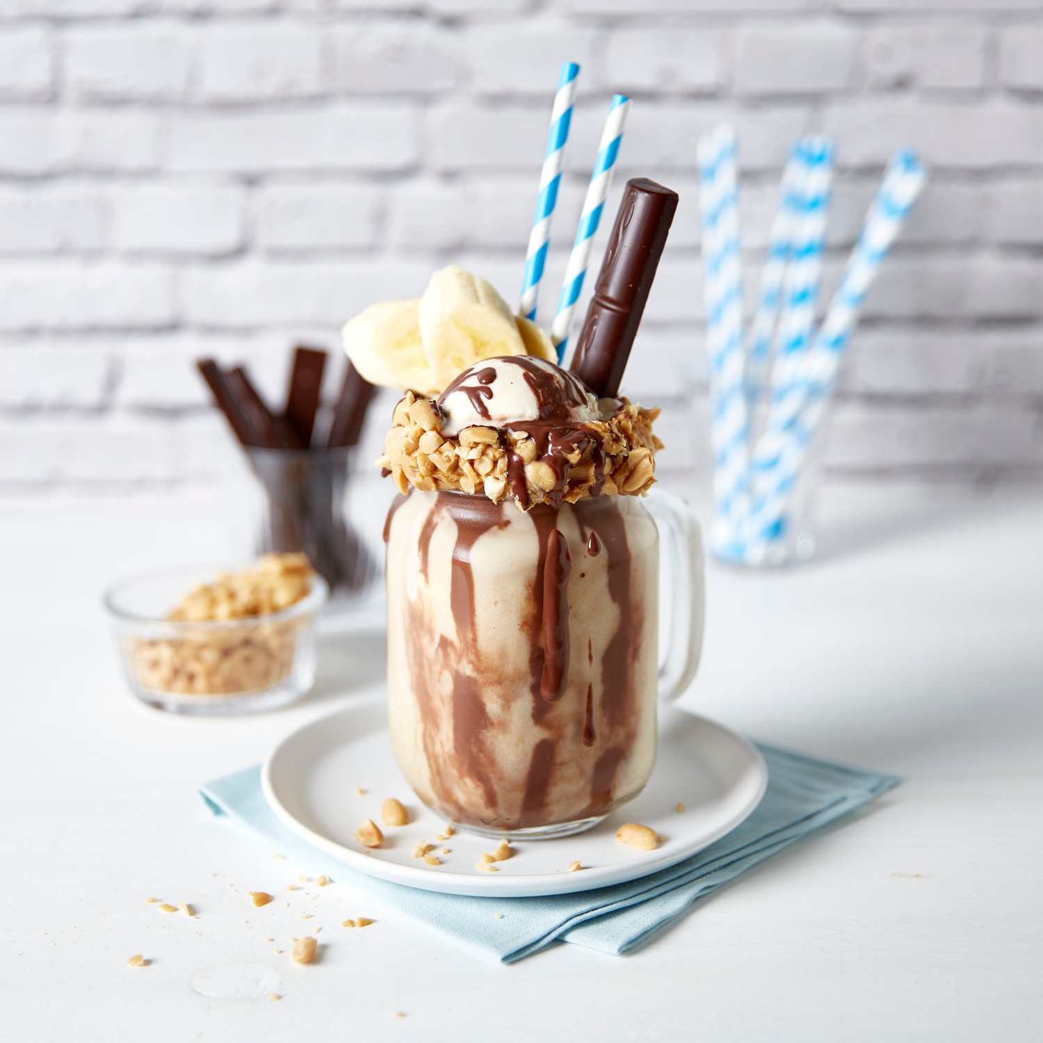 Banana-Shake mit Erdnusscreme | ALDI Rezeptwelt