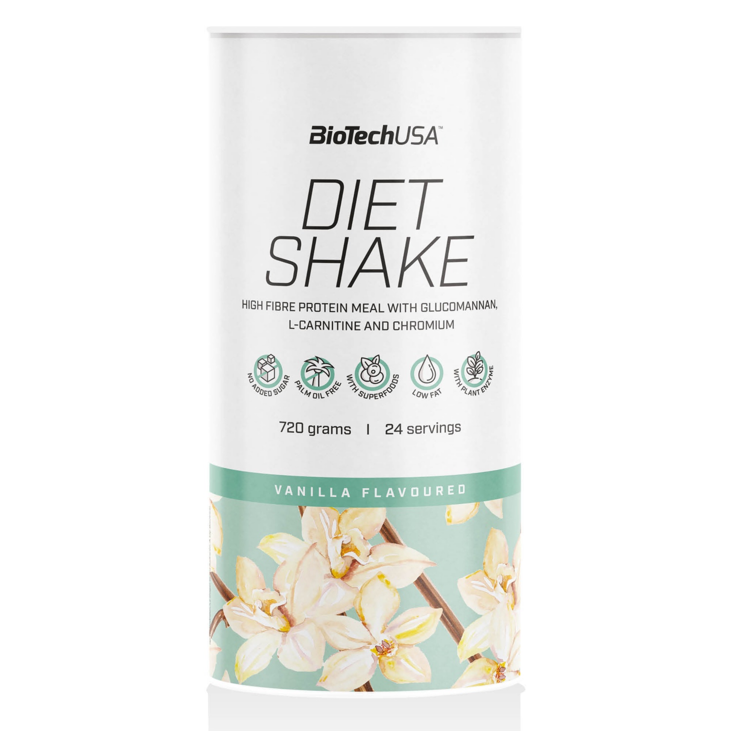 BIOTECHUSA Diet Shake, 720 g, vaníliás