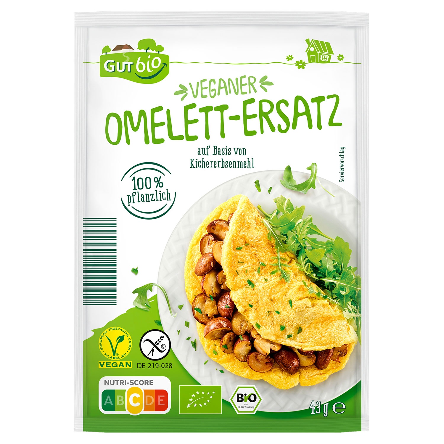 GUT BIO Bio-Omelett-Ersatz 43 g