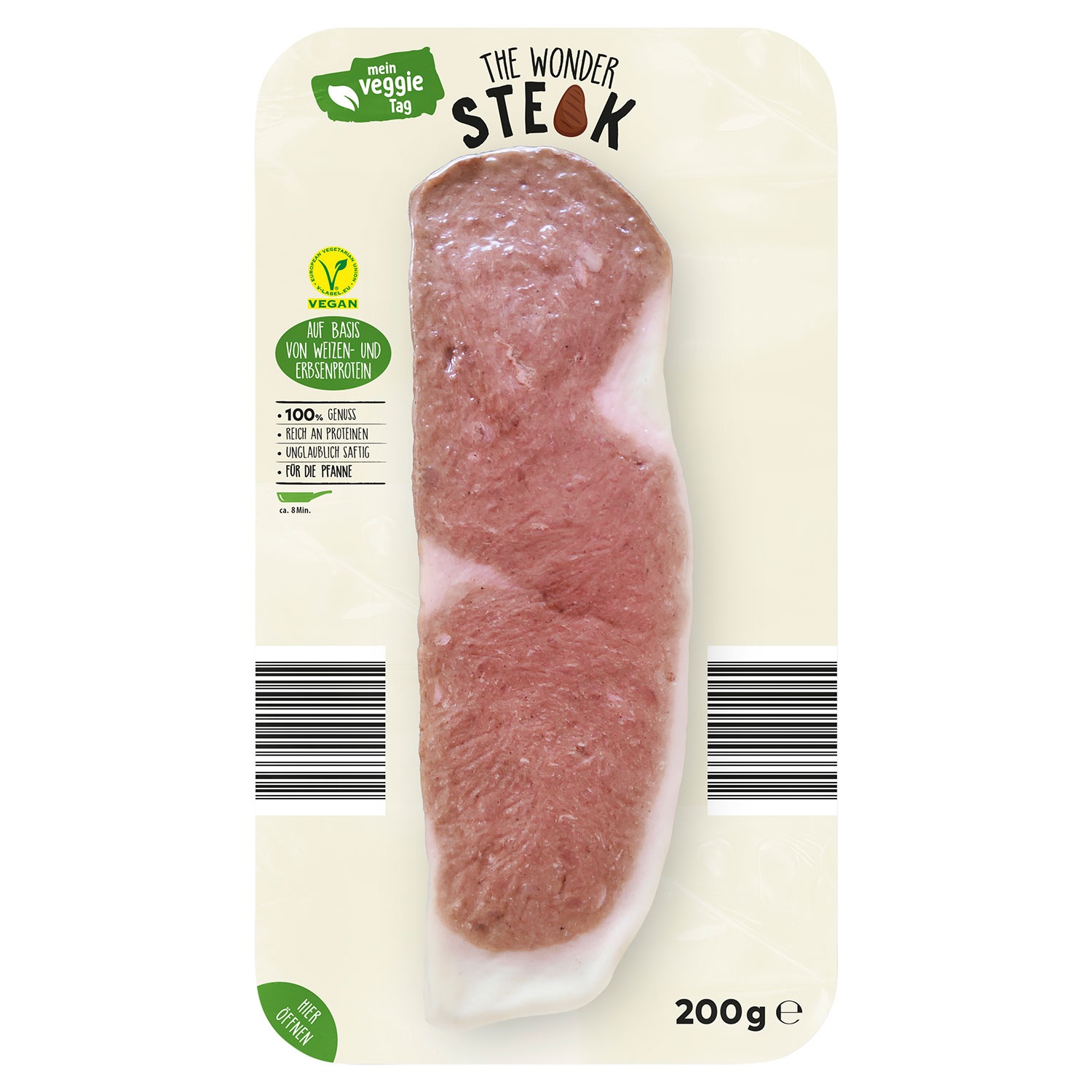 MEIN VEGGIE TAG The Wonder Steak 200 g