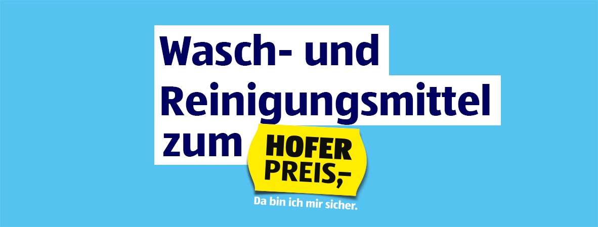 Wasch- und Reinigungsmittel