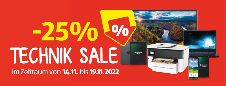 HOFER -25% Technik Sale
