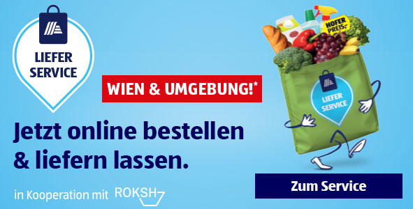 Lieferservice - Nur in Wien und Umgebung!