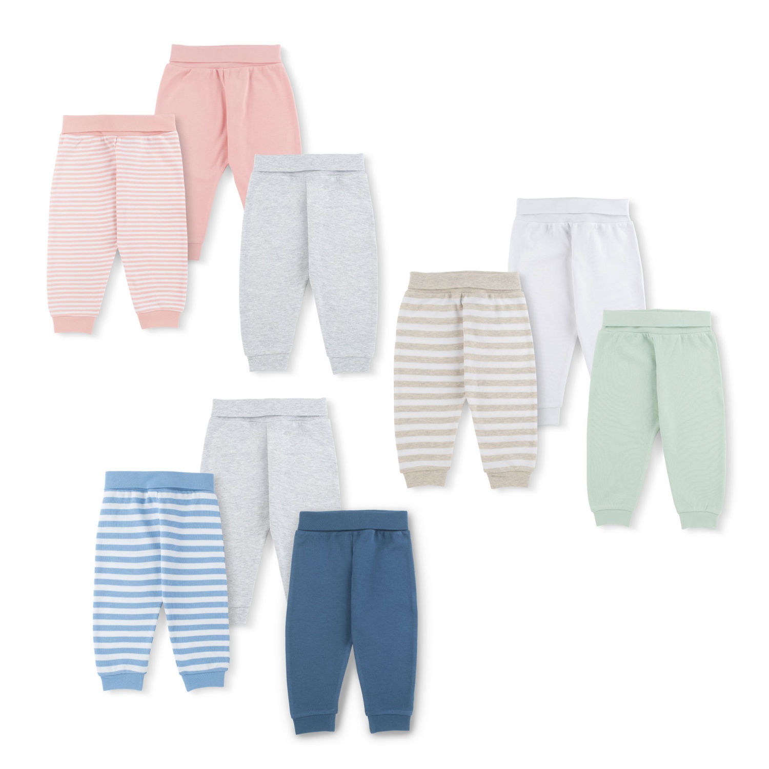 IMPIDIMPI Pantaloni per neonato in cotone BIO