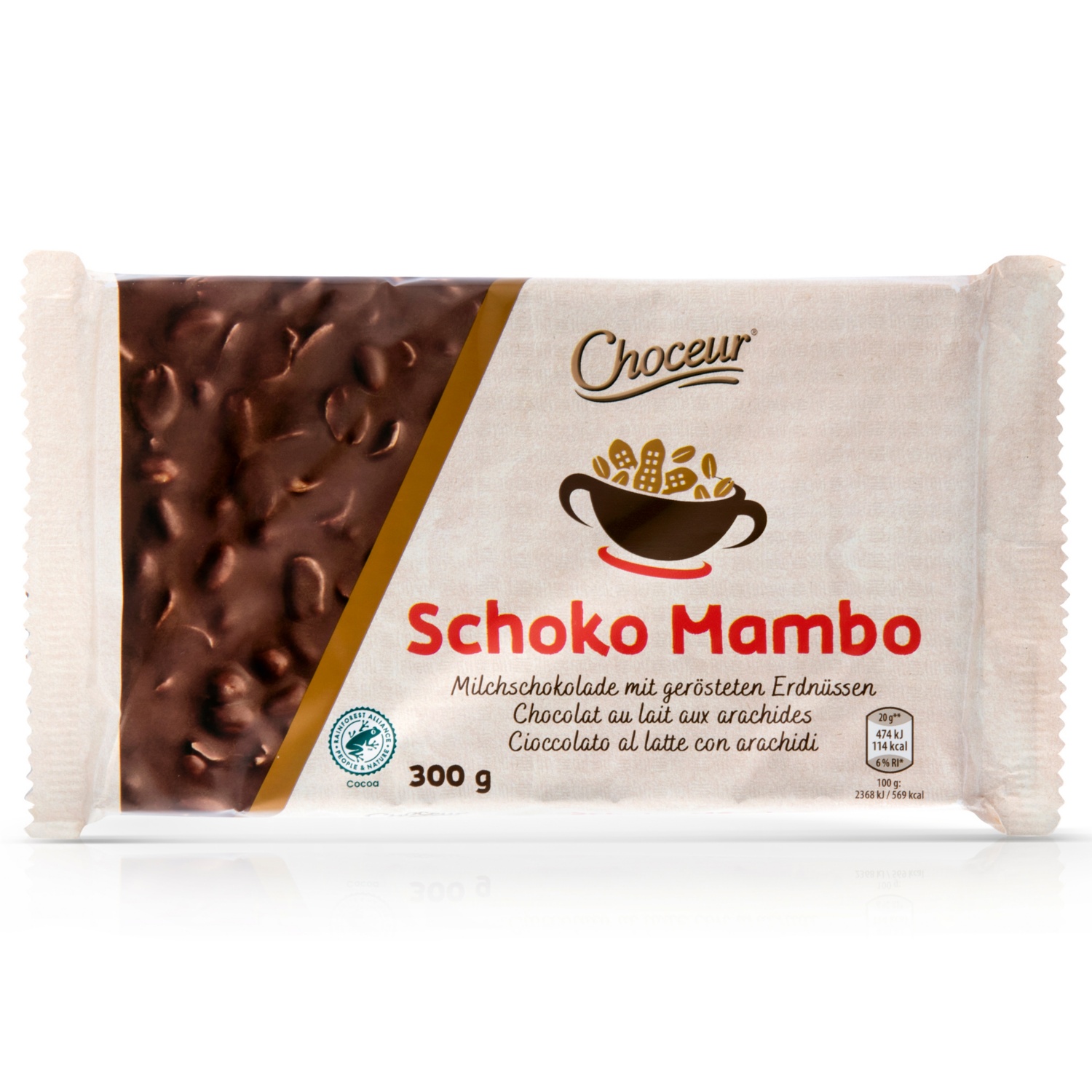 CHOCEUR Erdnuss Schokolade