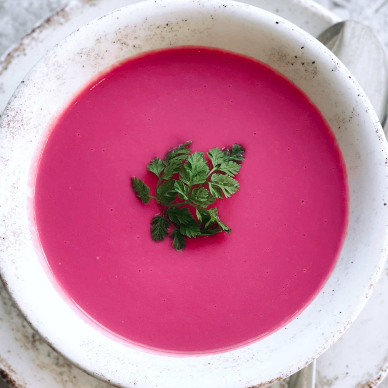 Cremige Rote Rüben Suppe