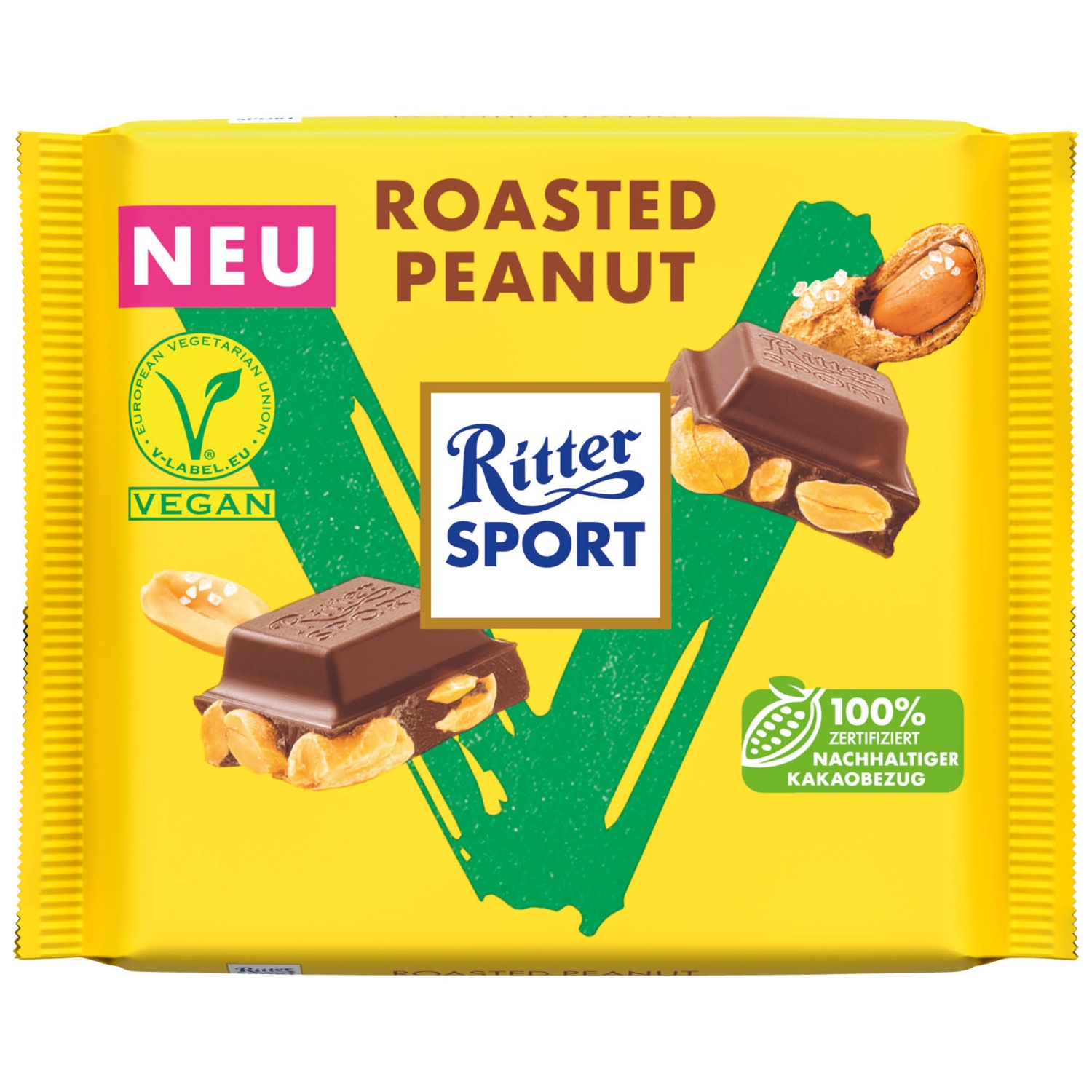 Ritter Sport Vegan, Roasted Peanut