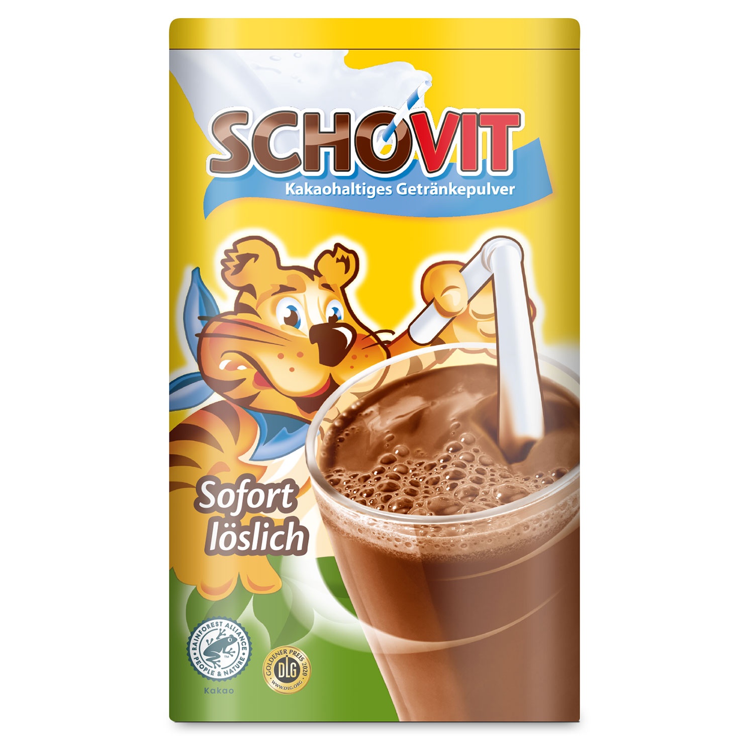 SCHOVIT Kakaohaltiges Getränkepulver 800 g