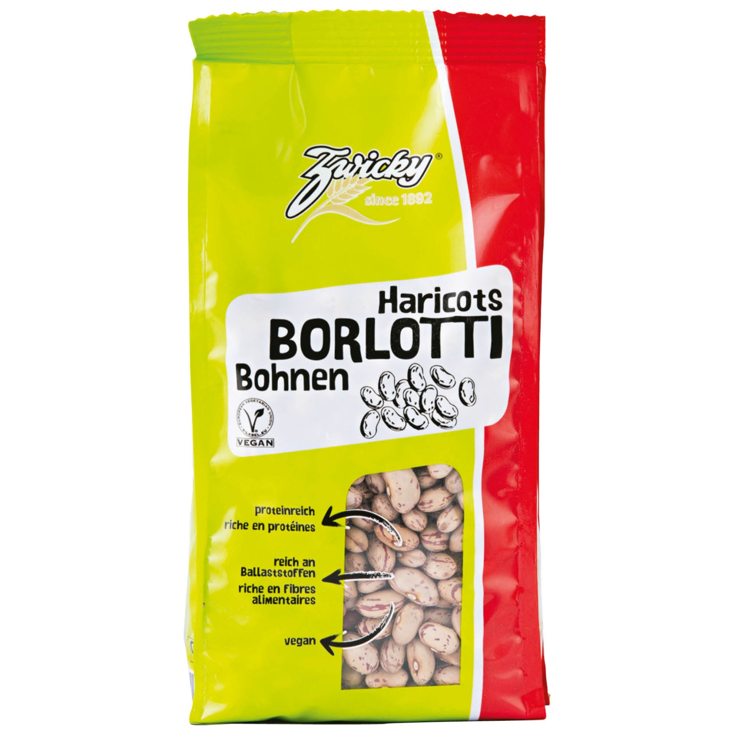 ZWICKY Haricots Borlotti