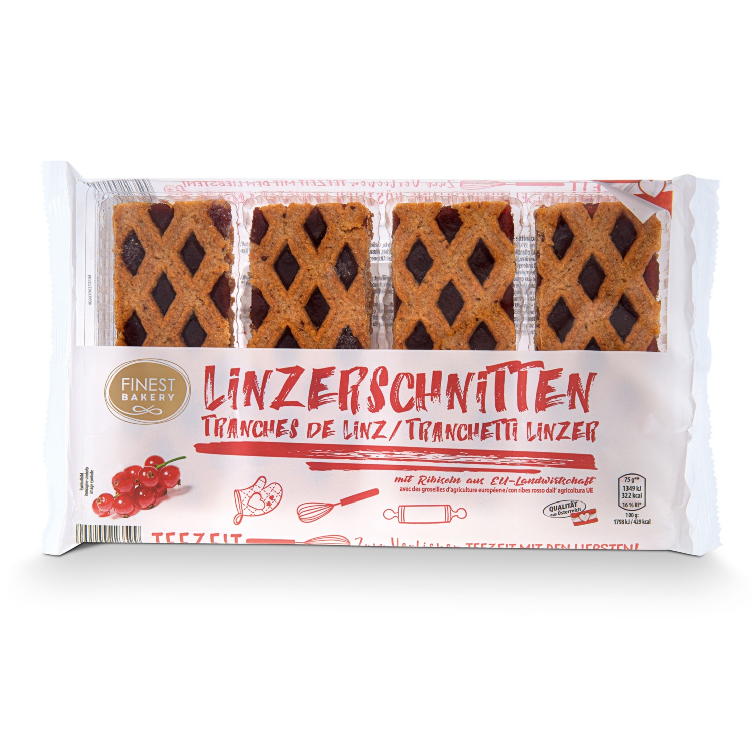 FINEST BAKERY Linzer Schnitte