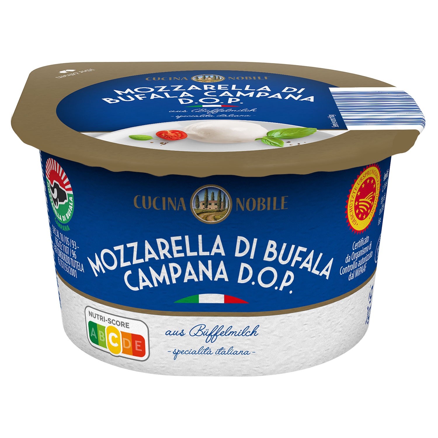 CUCINA NOBILE Buffalo Mozzarella DOP 125 g