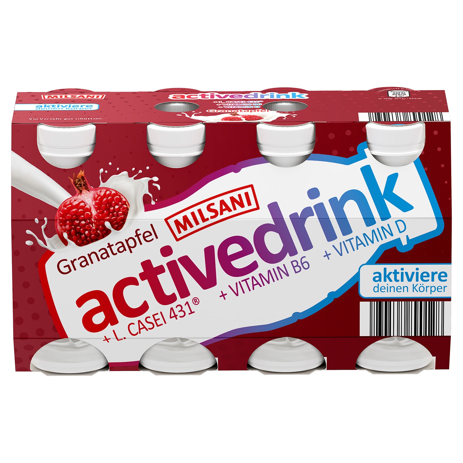 MILSANI Activedrink 1 kg, Granatapfel