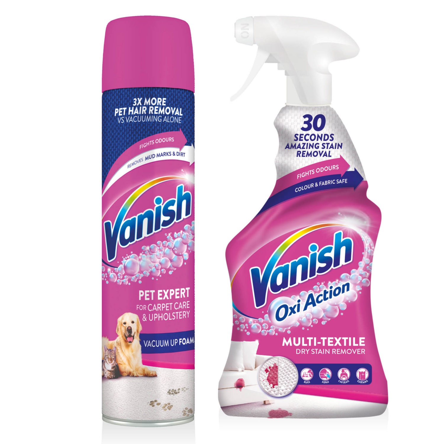 VANISH Folttisztító hab vagy szőnyeg és kárpittisztító spray ALDI