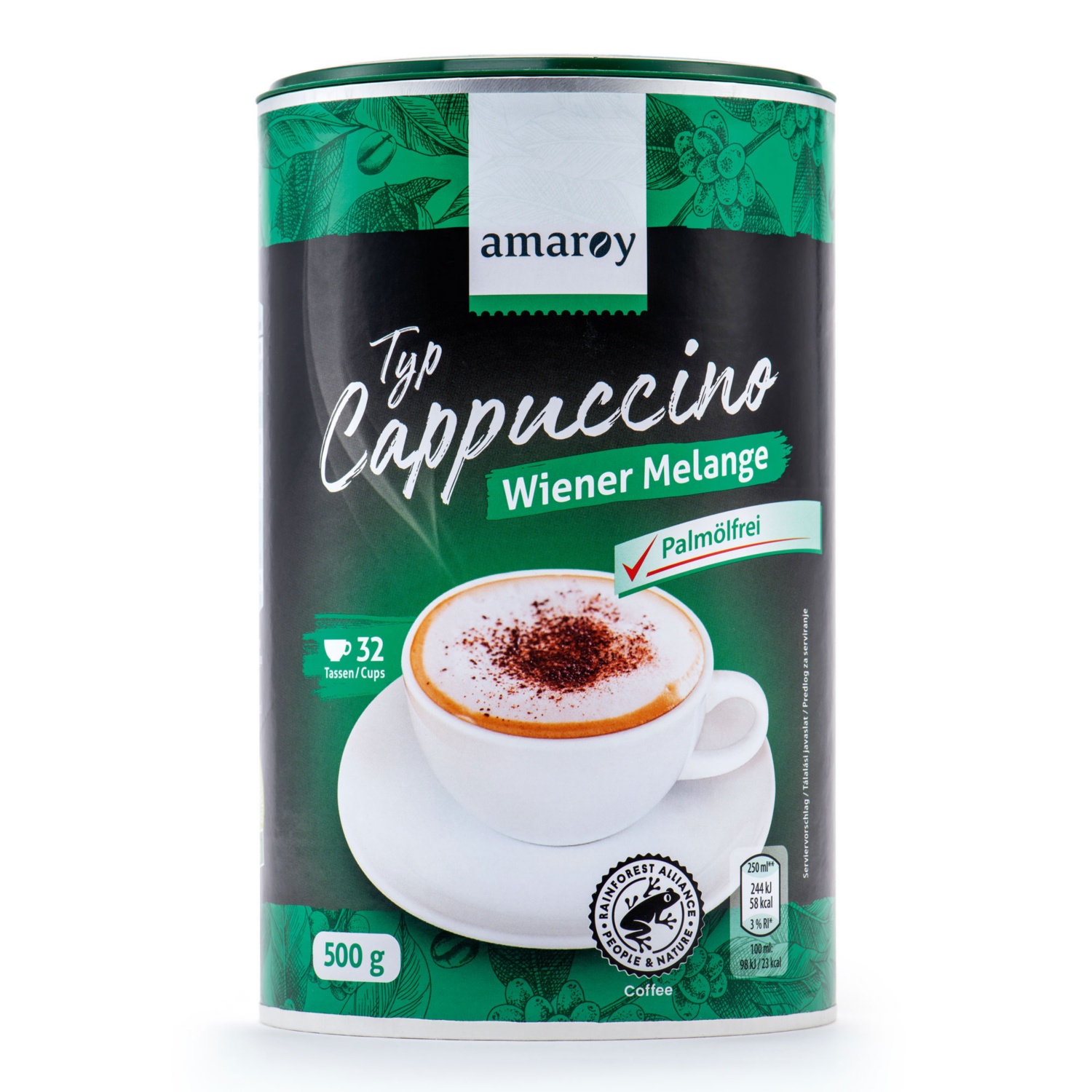 AMAROY Cappuccino arom., Wr. Melange