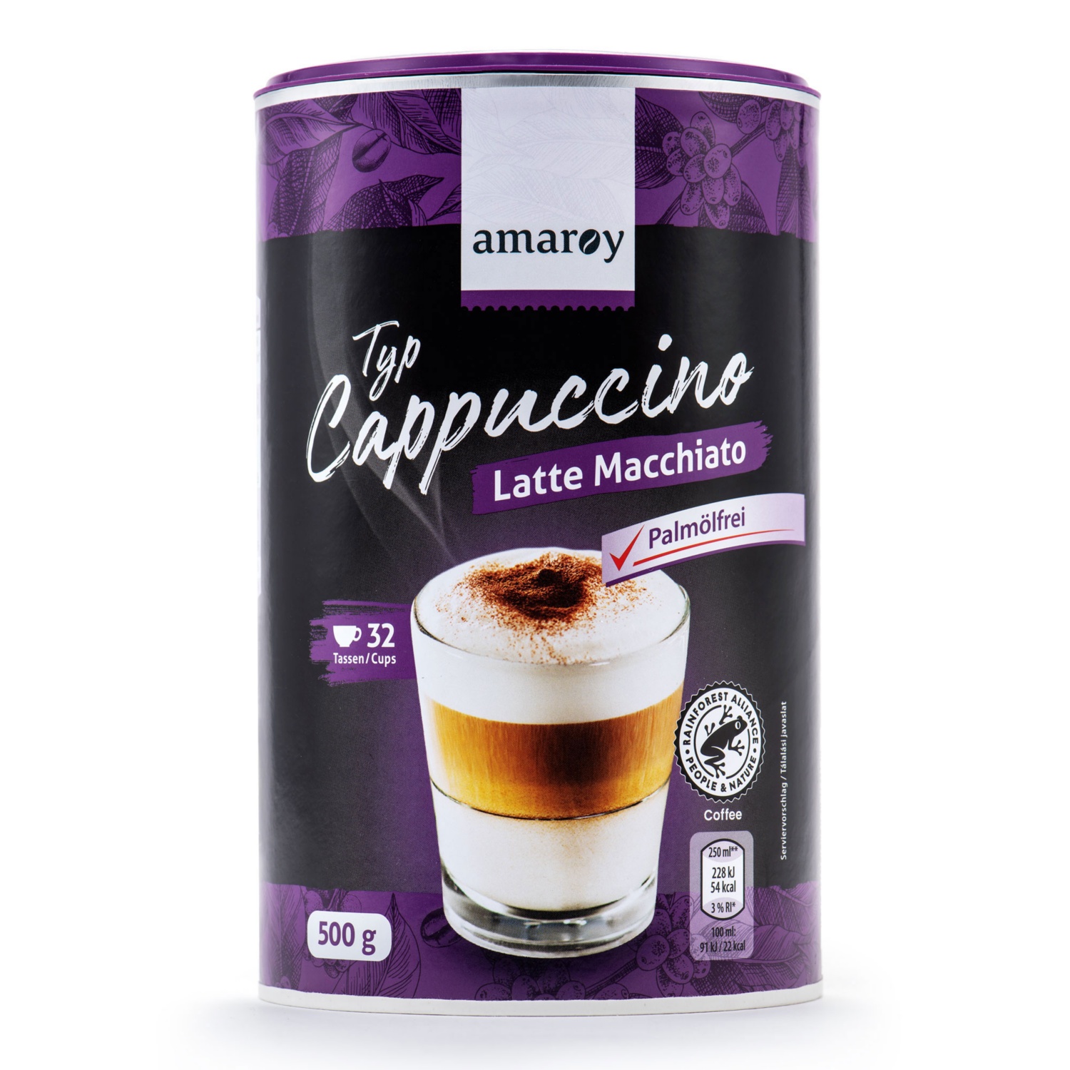 AMAROY Cappuccino arom., Latte M.