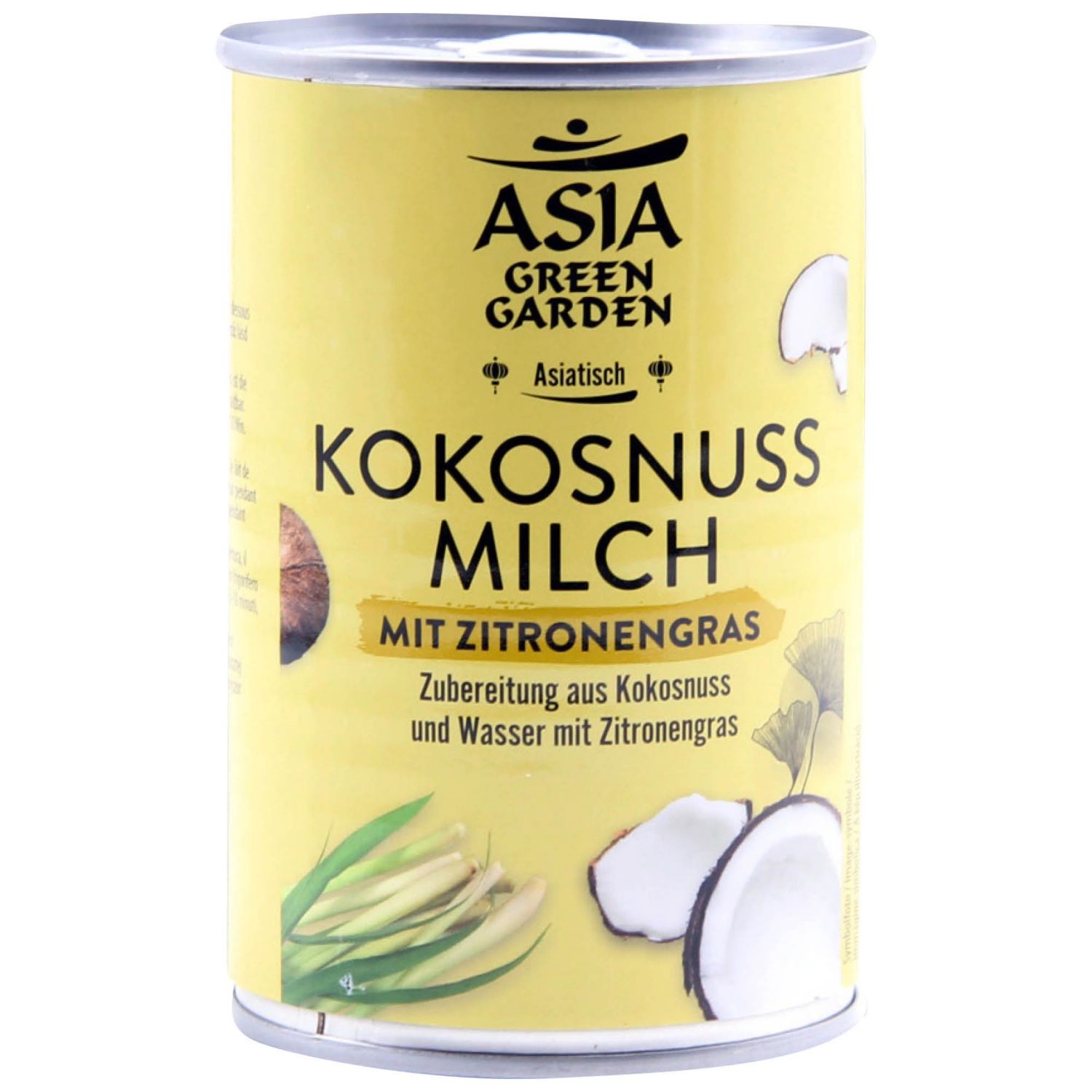 ASIA Aromatisierte Kokosmilch, Zitronengras