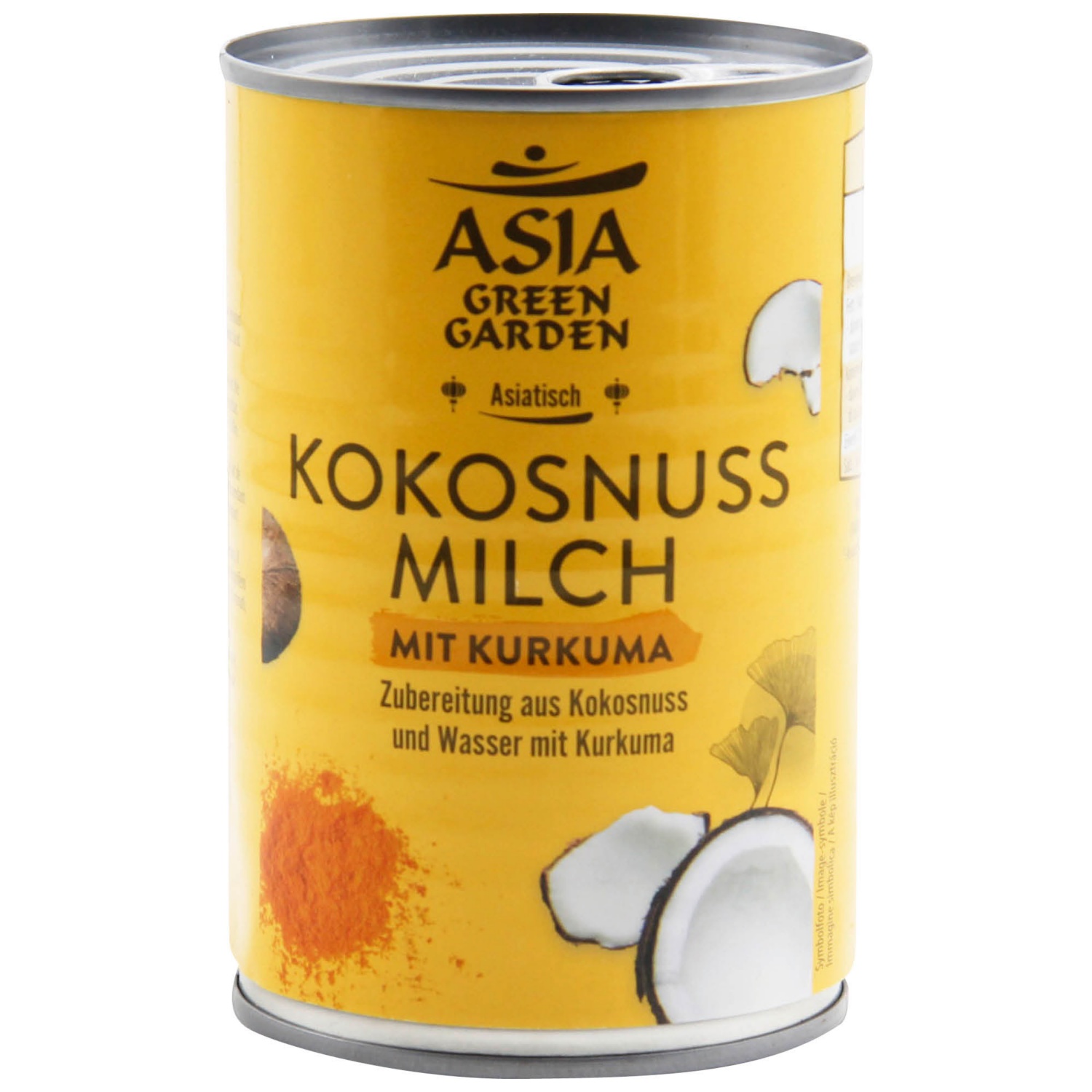 ASIA Aromatisierte Kokosmilch, Kurkuma