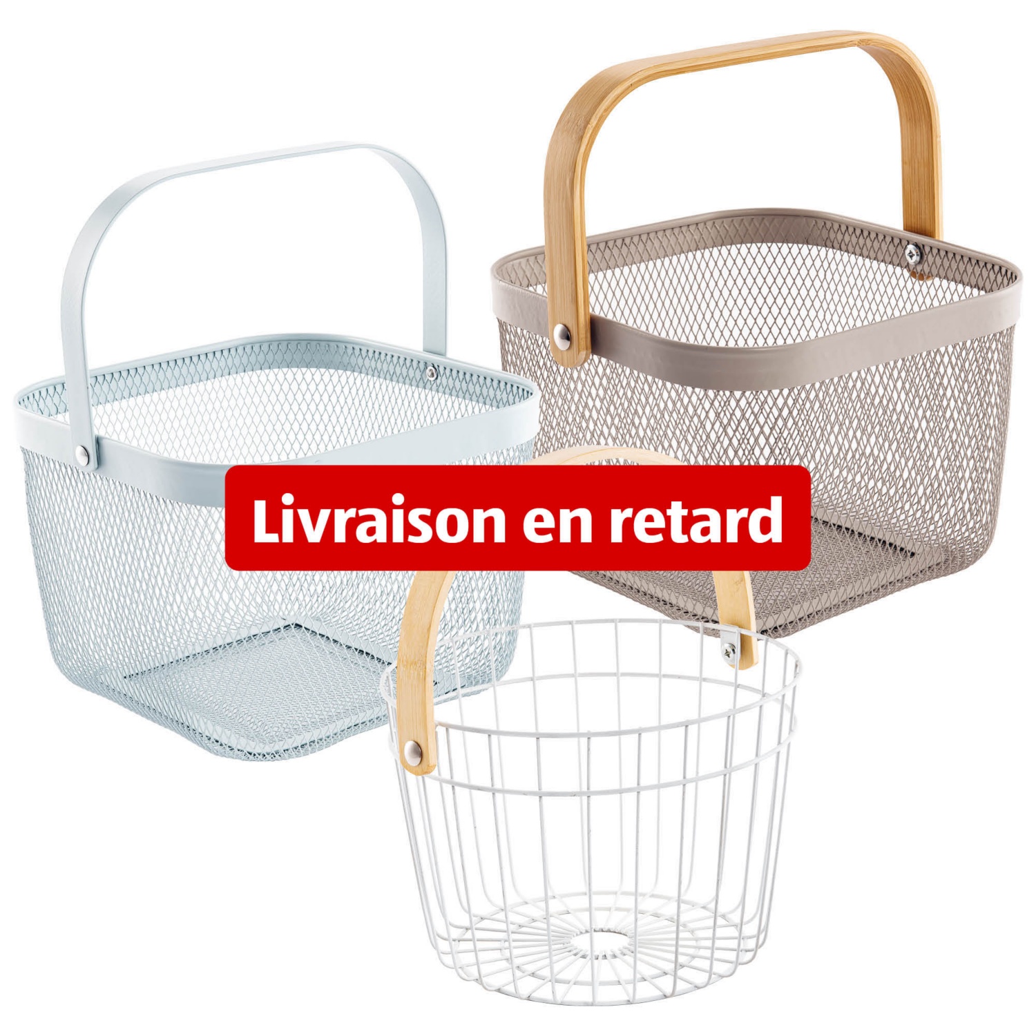 Organiseur De Placard Relaxdays - 3 Corbeilles Coulissantes, Empilable, 35x28x42.5 Cm, Noir