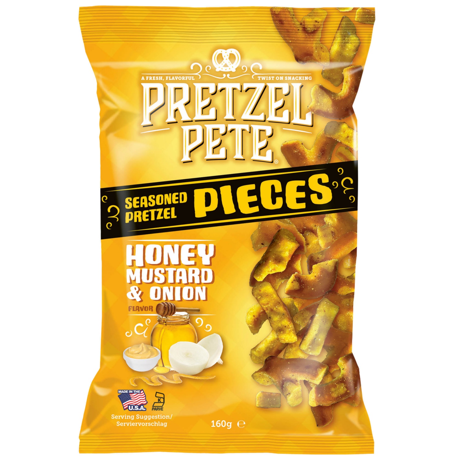 PRETZEL PETE Cracker, Honey Mustard