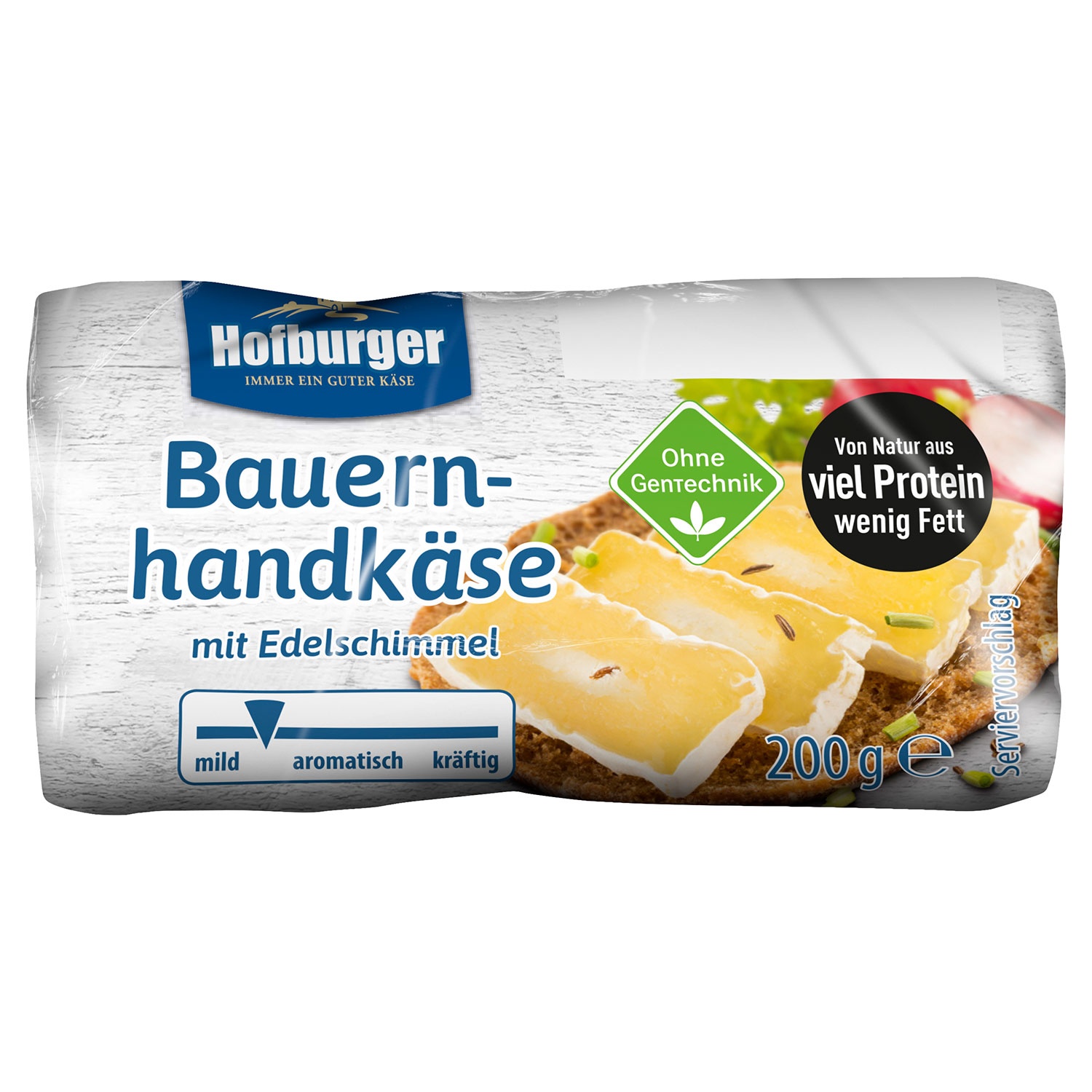 HOFBURGER Harzer Käse 200 g, Edelschimmel